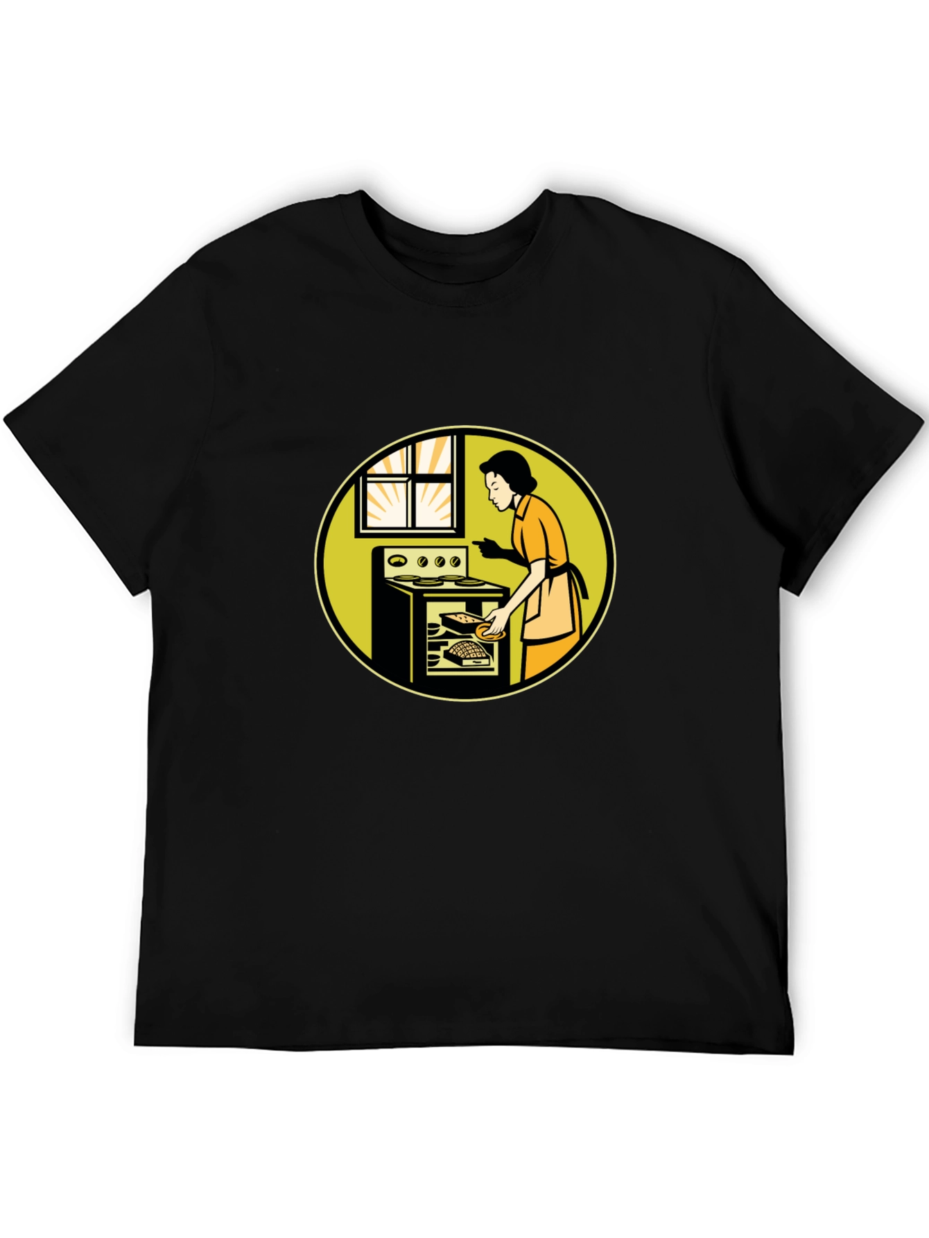 Retro Housewife Oven T-Shirt