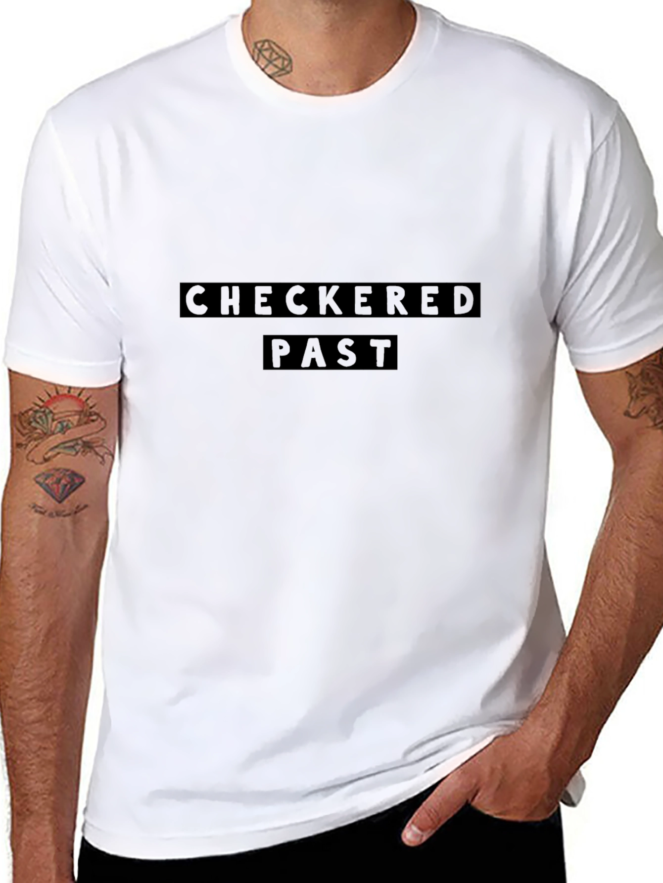 Checkered Past Graphic T-Shirt
