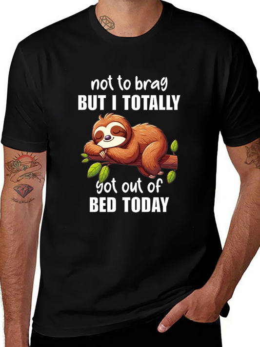 Funny Sloth T-Shirt - Not to Brag