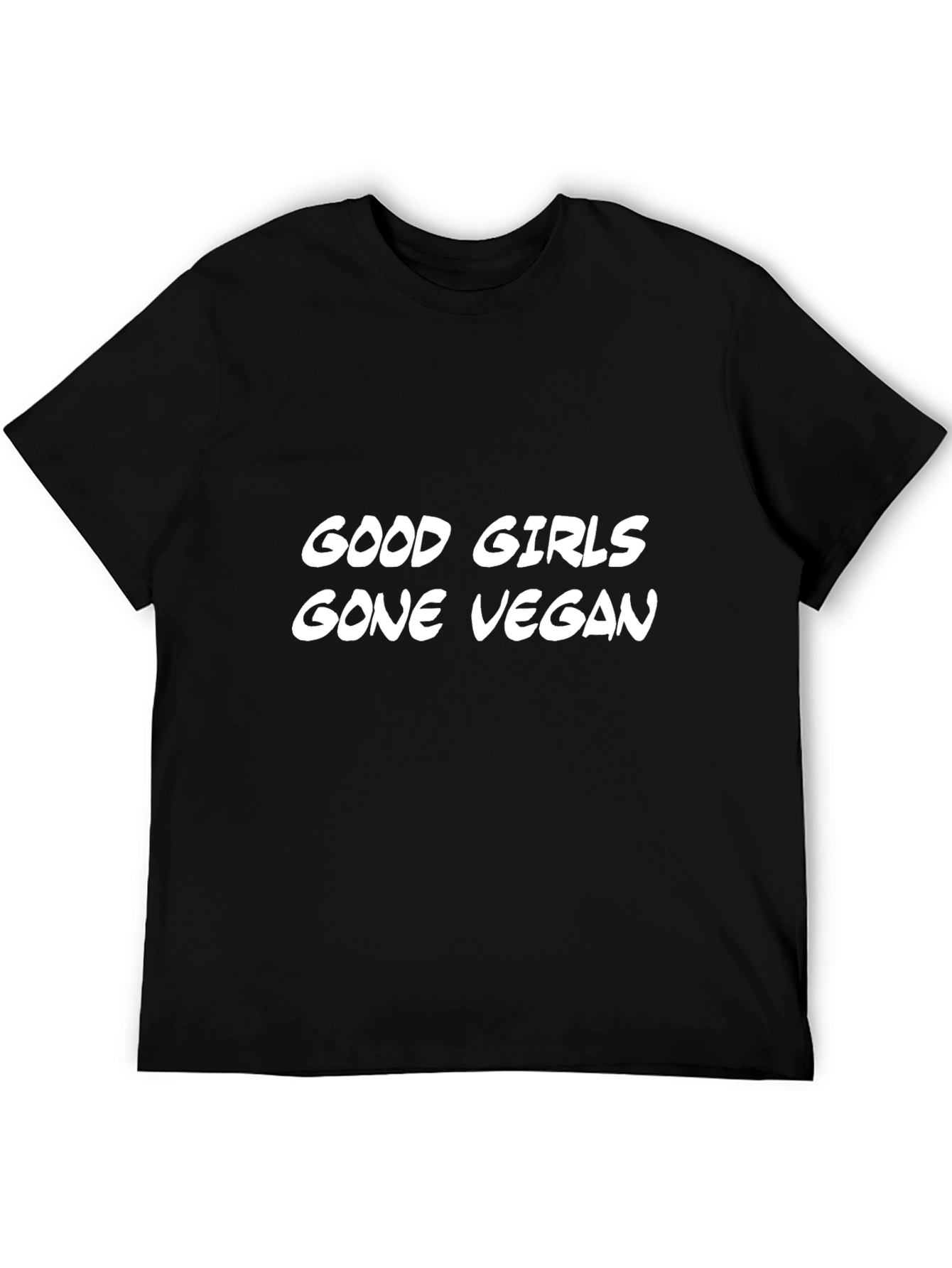 Good Girls Gone Vegan Black T-Shirt