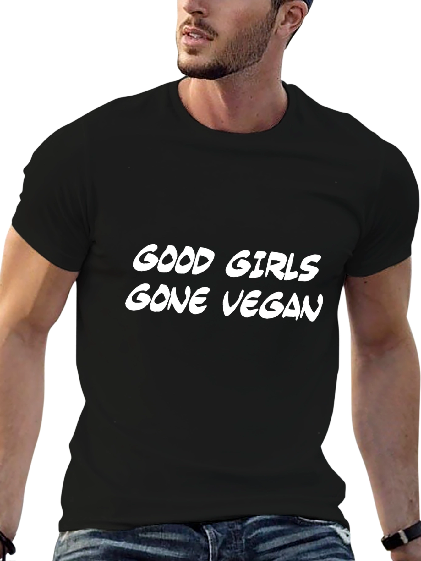 Good Girls Gone Vegan Black T-Shirt