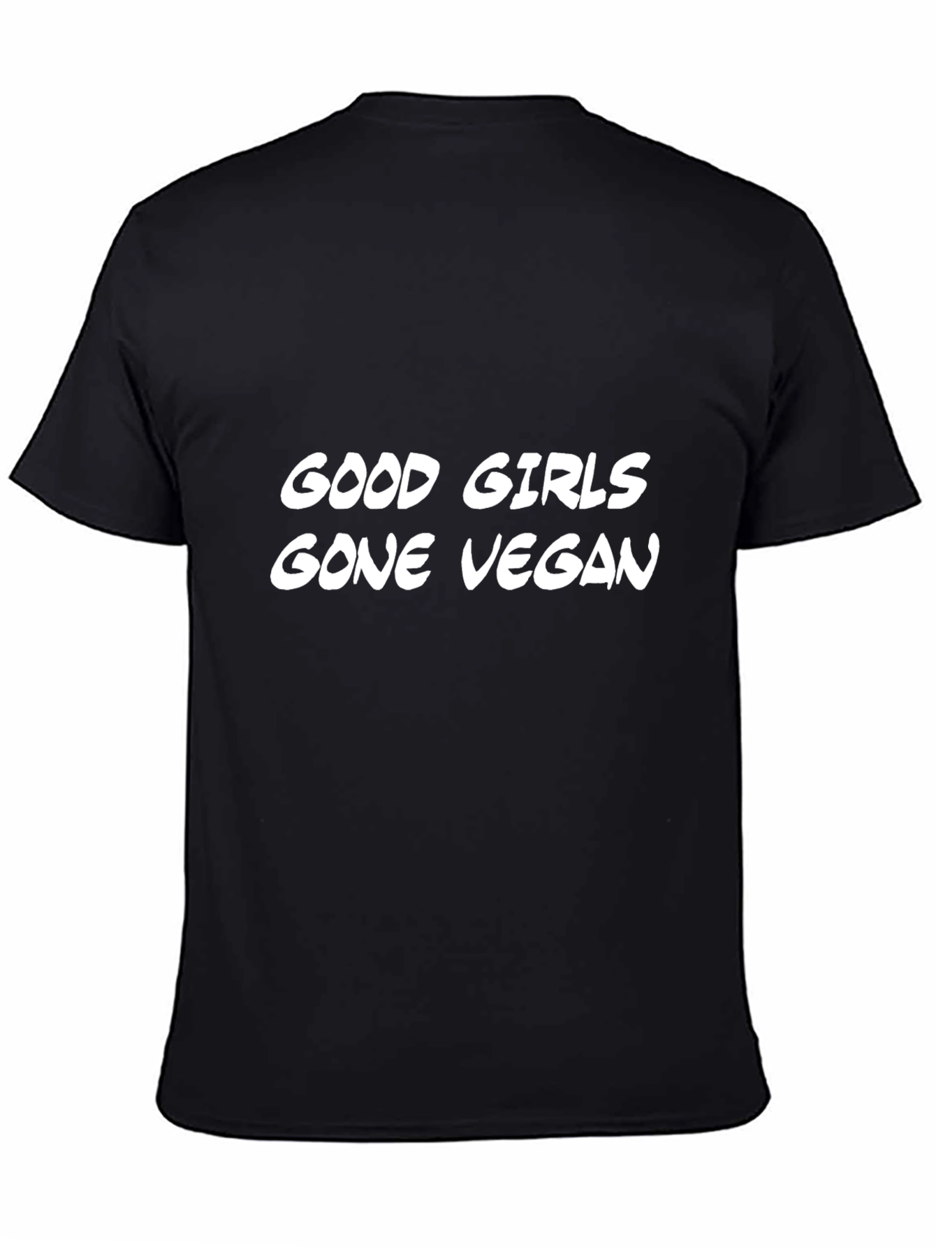 Good Girls Gone Vegan Black T-Shirt