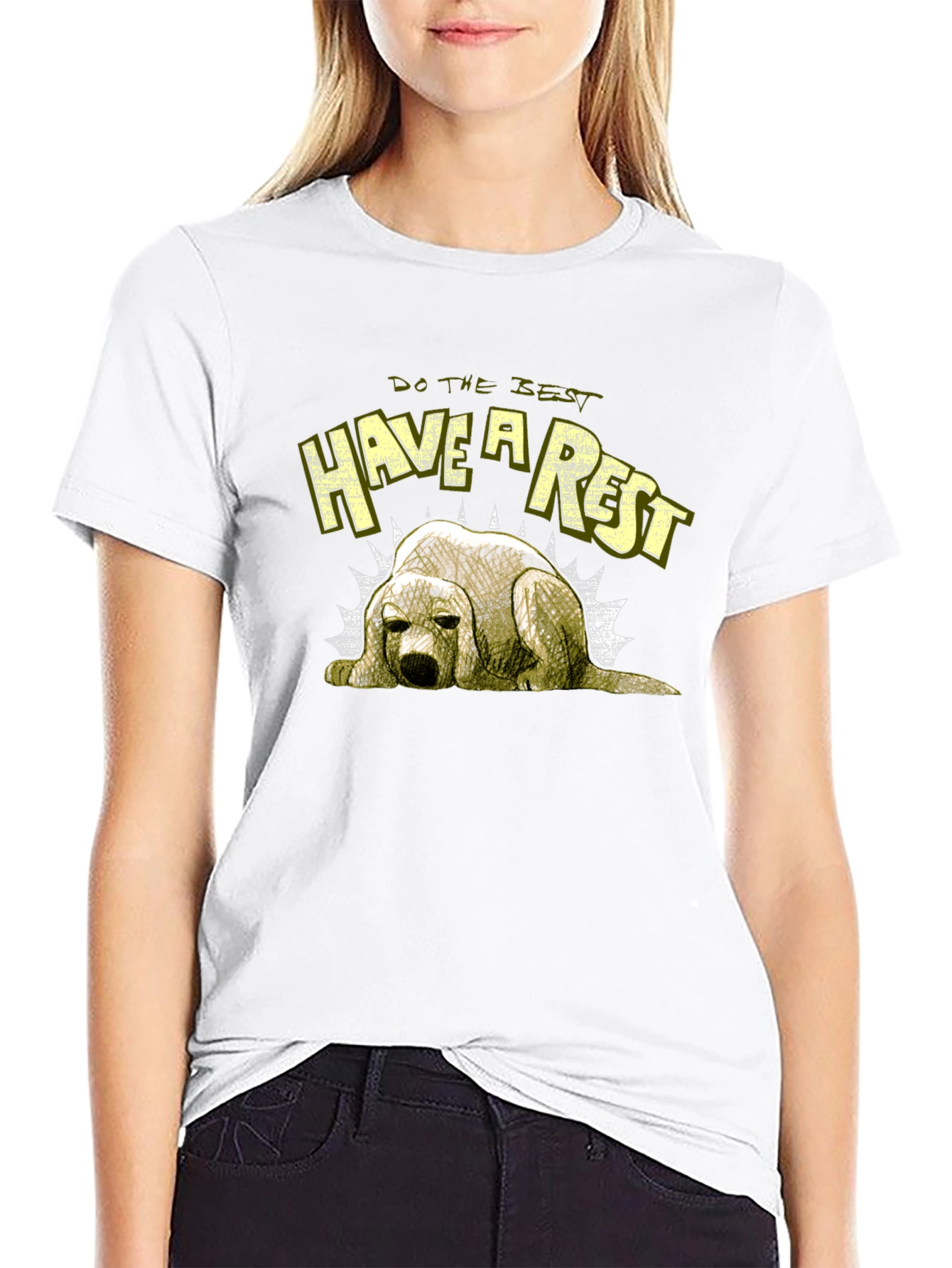 Do the Best Have a Rest Dog T-Shirt