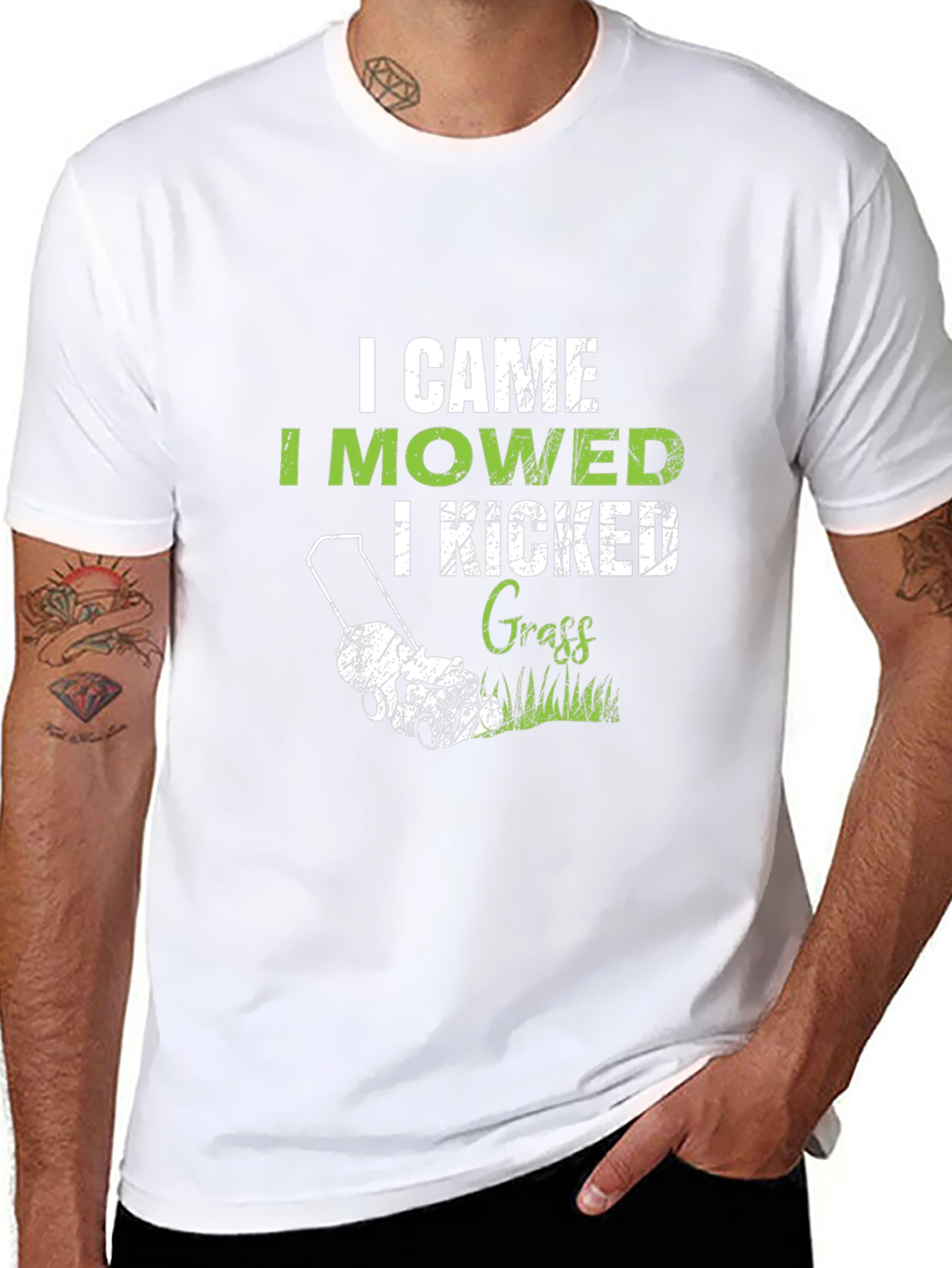 I Came I Mowed T-Shirt