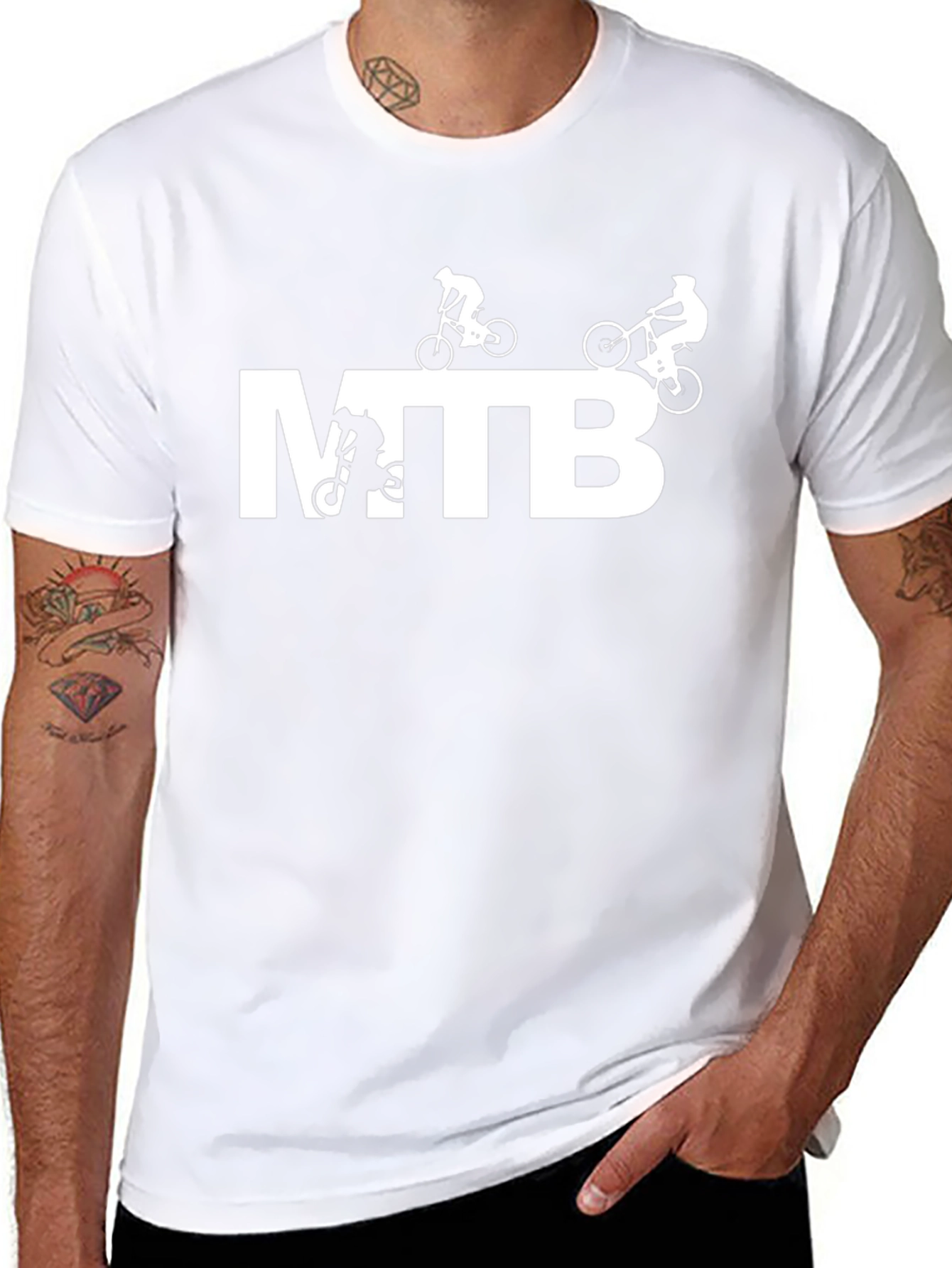 MTB Mountain Biking T-Shirt - Cycling Tee