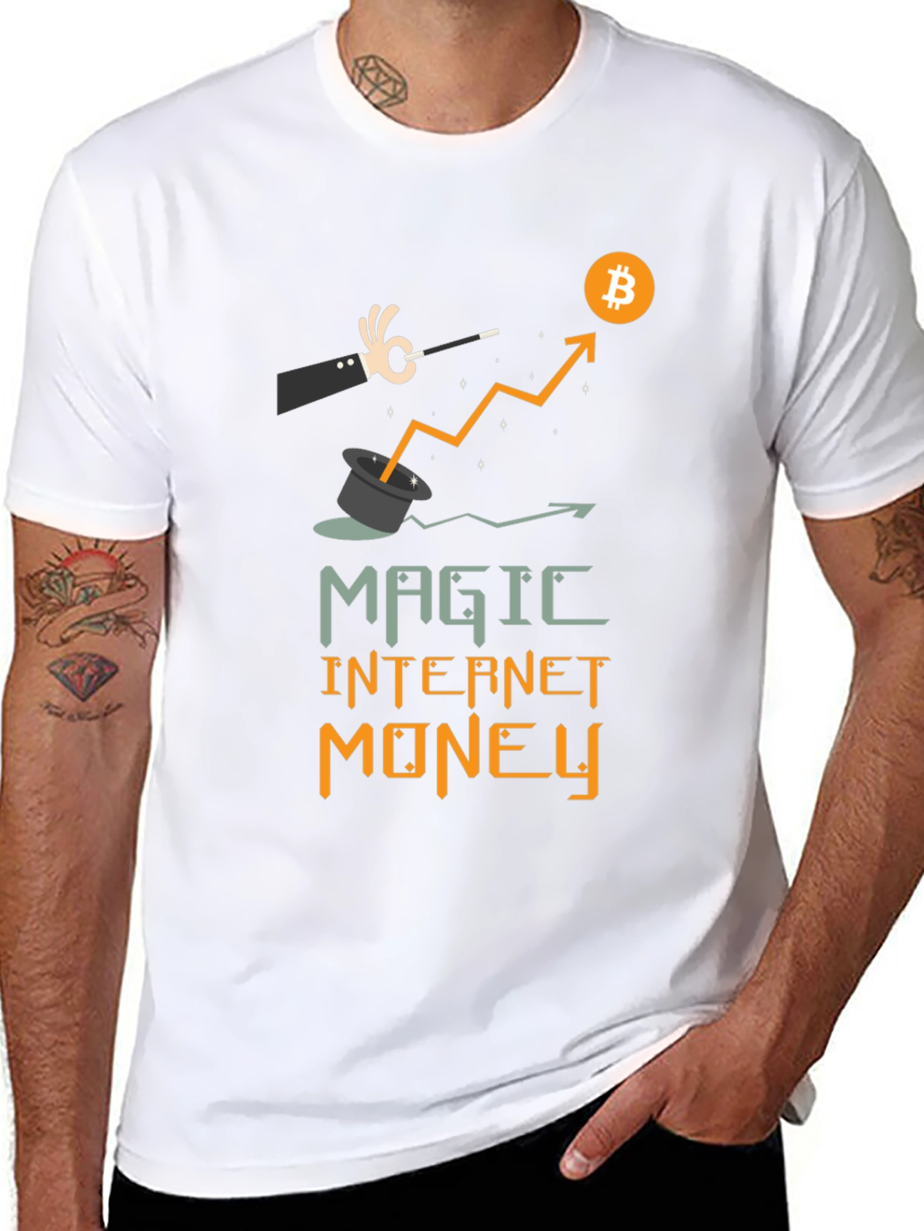 Bitcoin Magic Internet Money T-Shirt