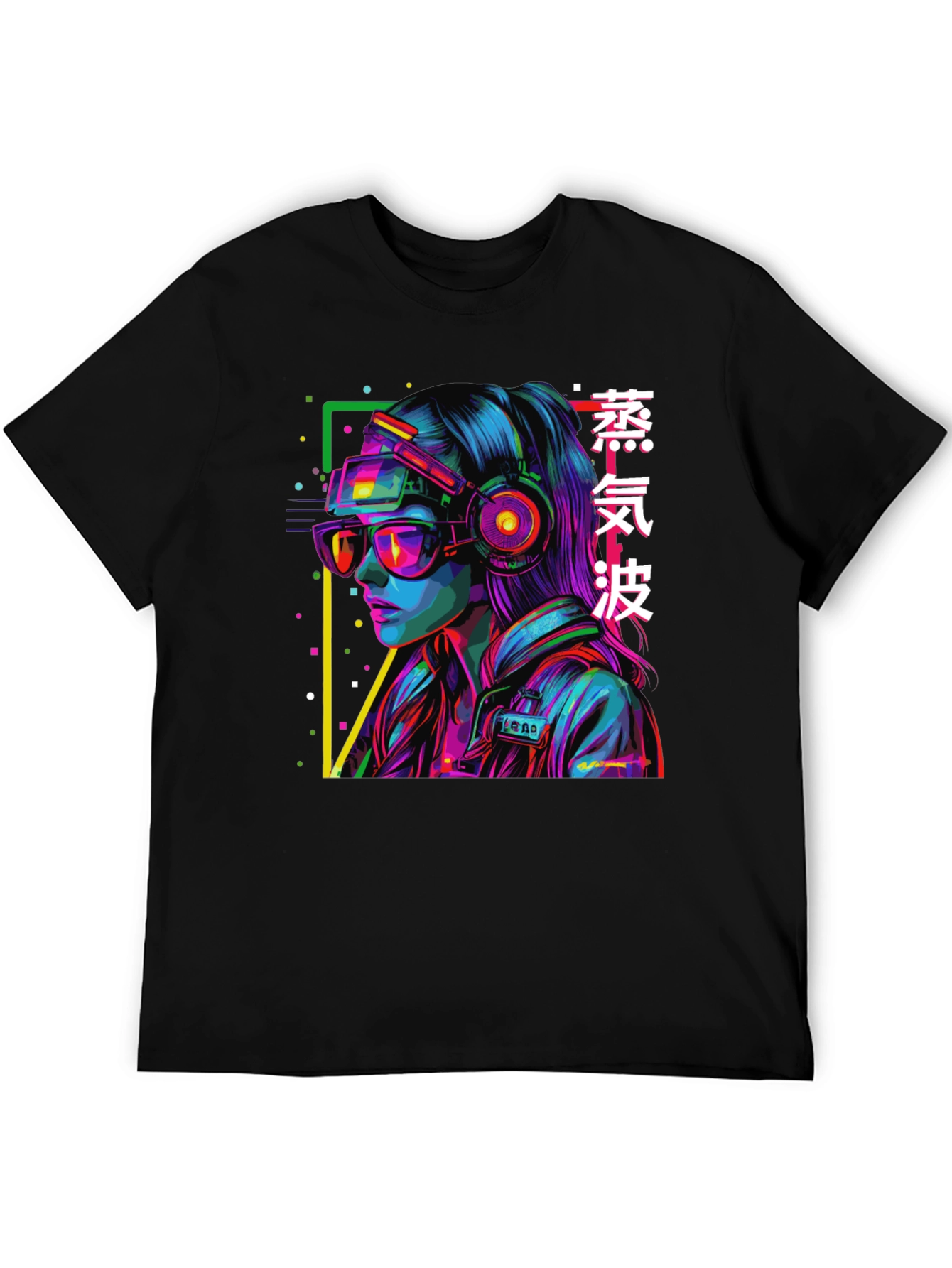 Cyberpunk Girl Graphic Tee