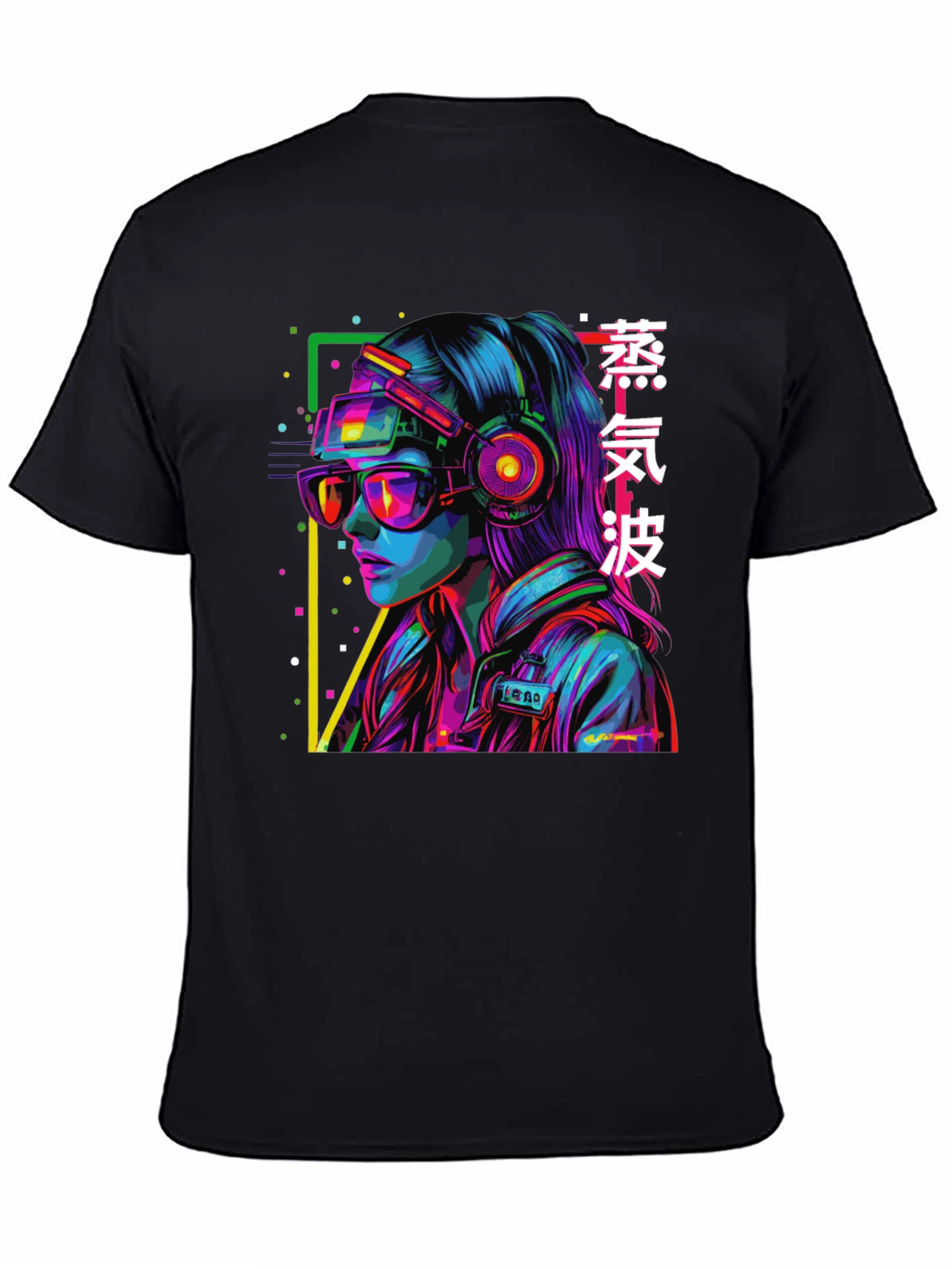 Cyberpunk Girl Graphic Tee