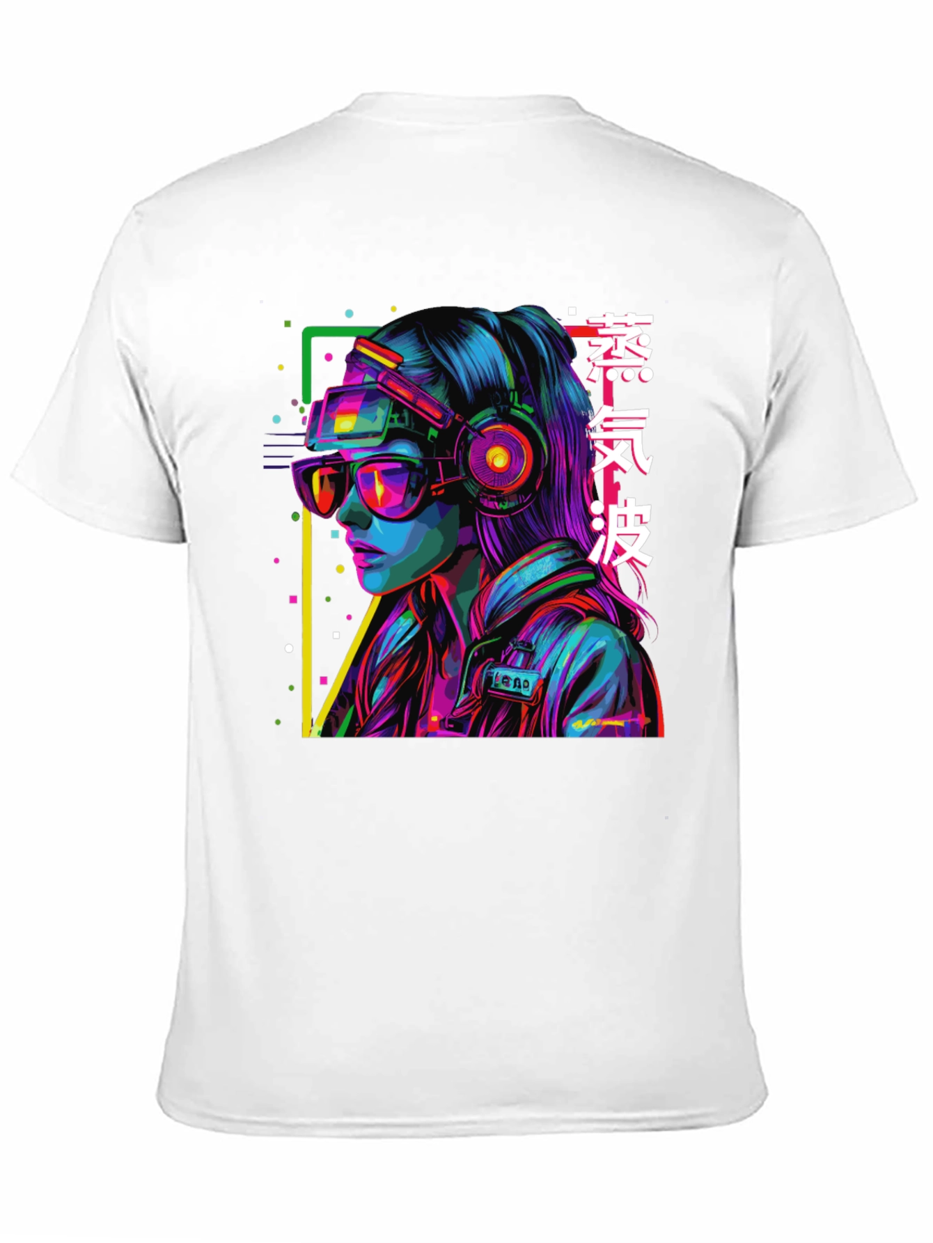 Cyberpunk Girl Graphic Tee