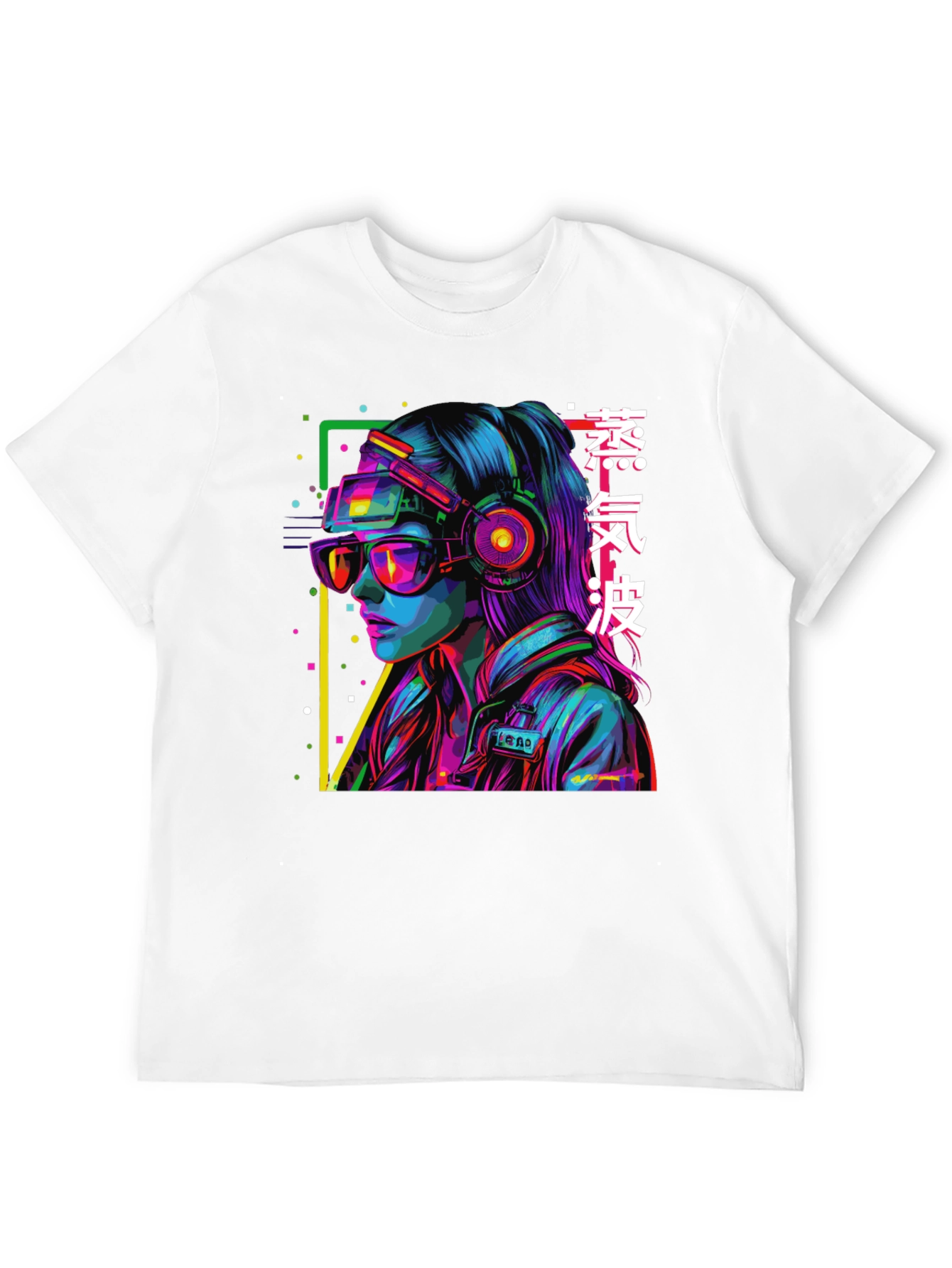 Cyberpunk Girl Graphic Tee