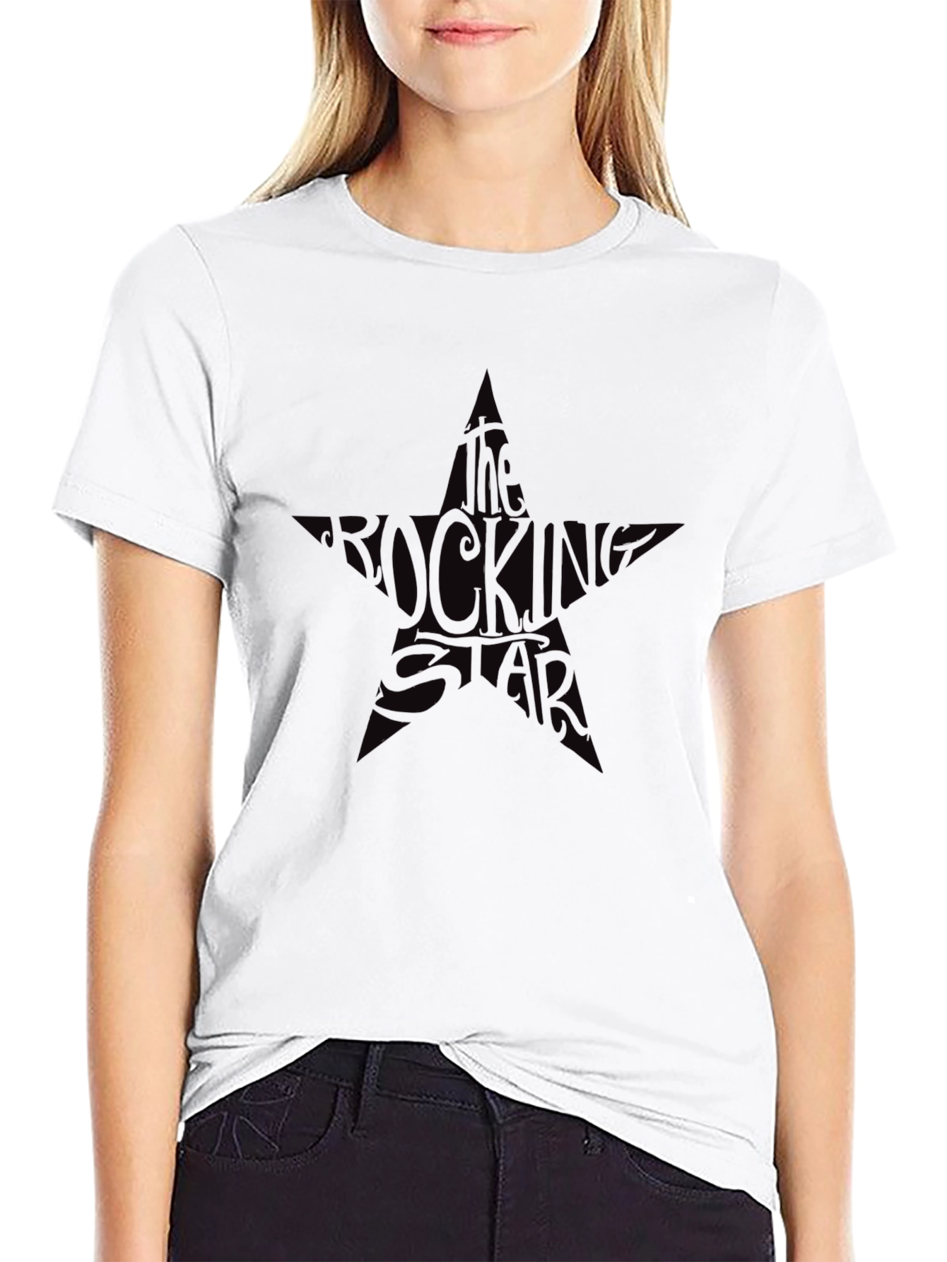 The Rocking Star Black T-Shirt