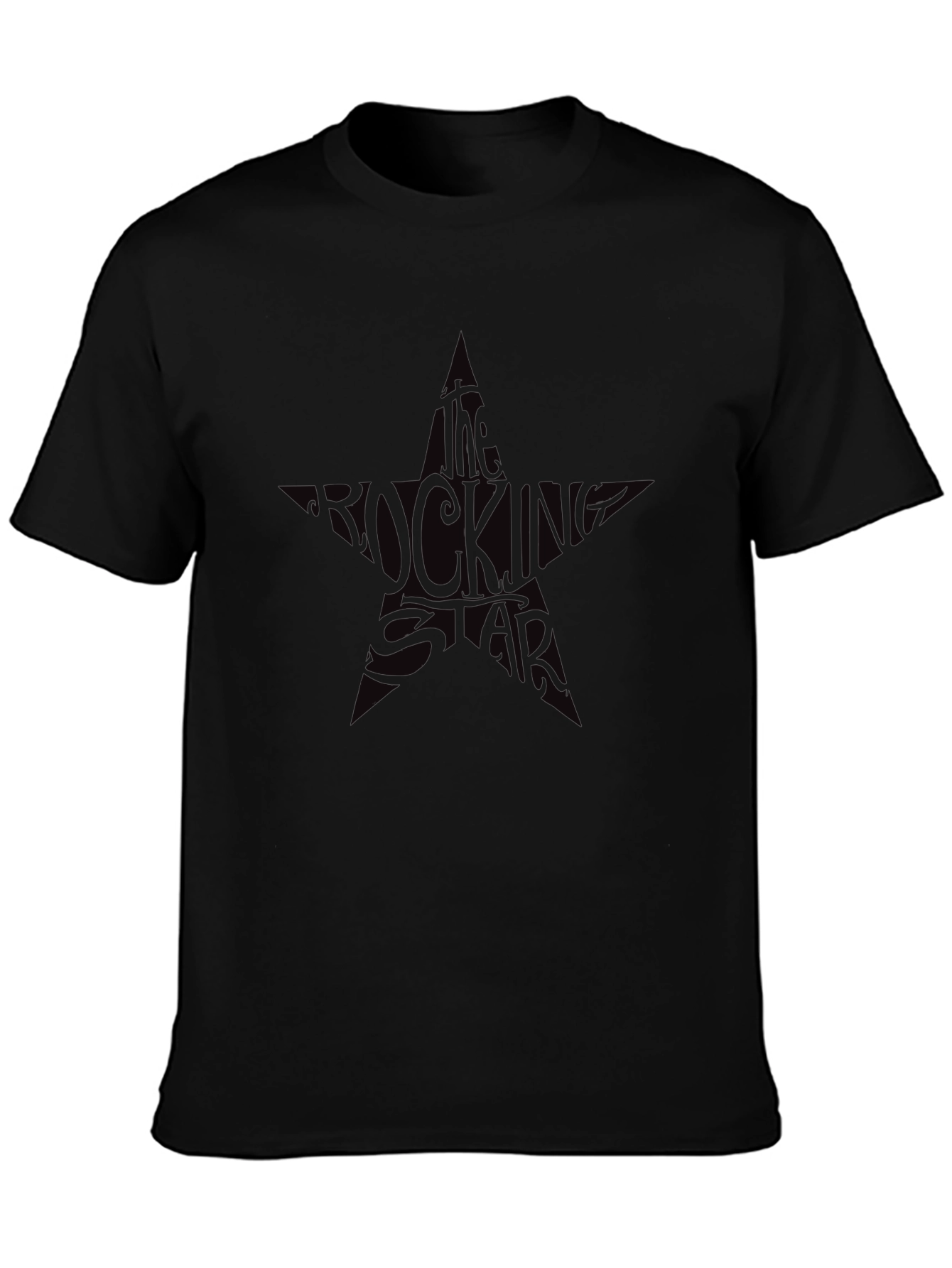 The Rocking Star Black T-Shirt