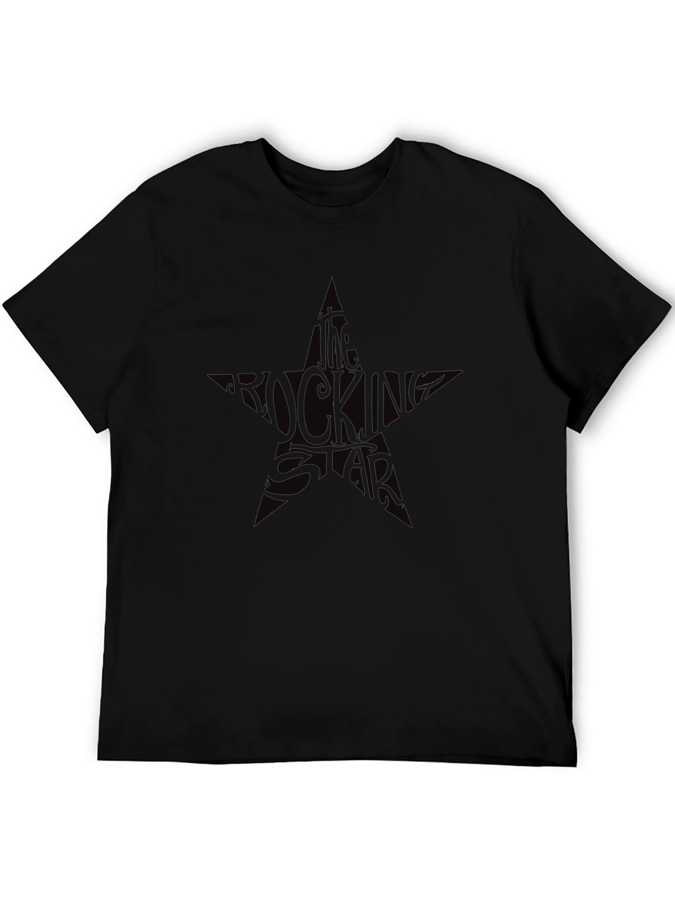 The Rocking Star Black T-Shirt