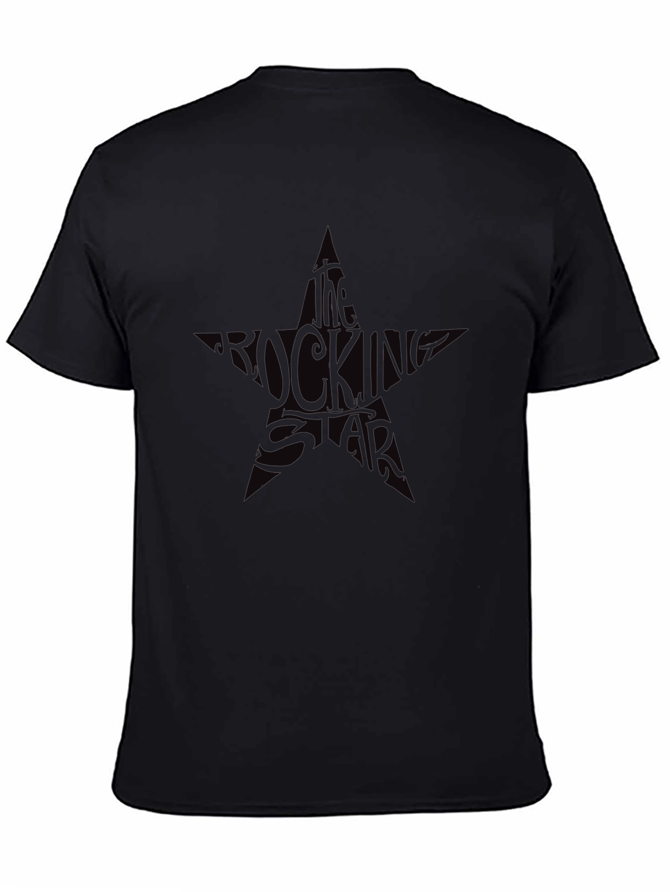 The Rocking Star Black T-Shirt