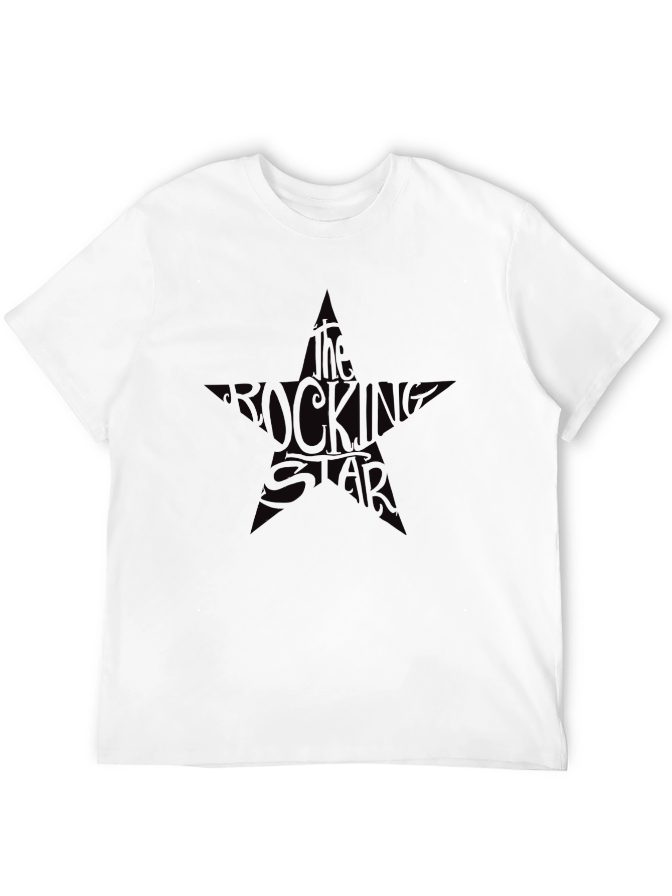 The Rocking Star Black T-Shirt
