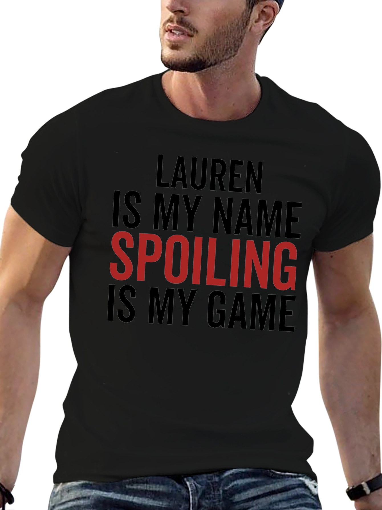 Funny Spoiling is My Game Graphic T-Shirt