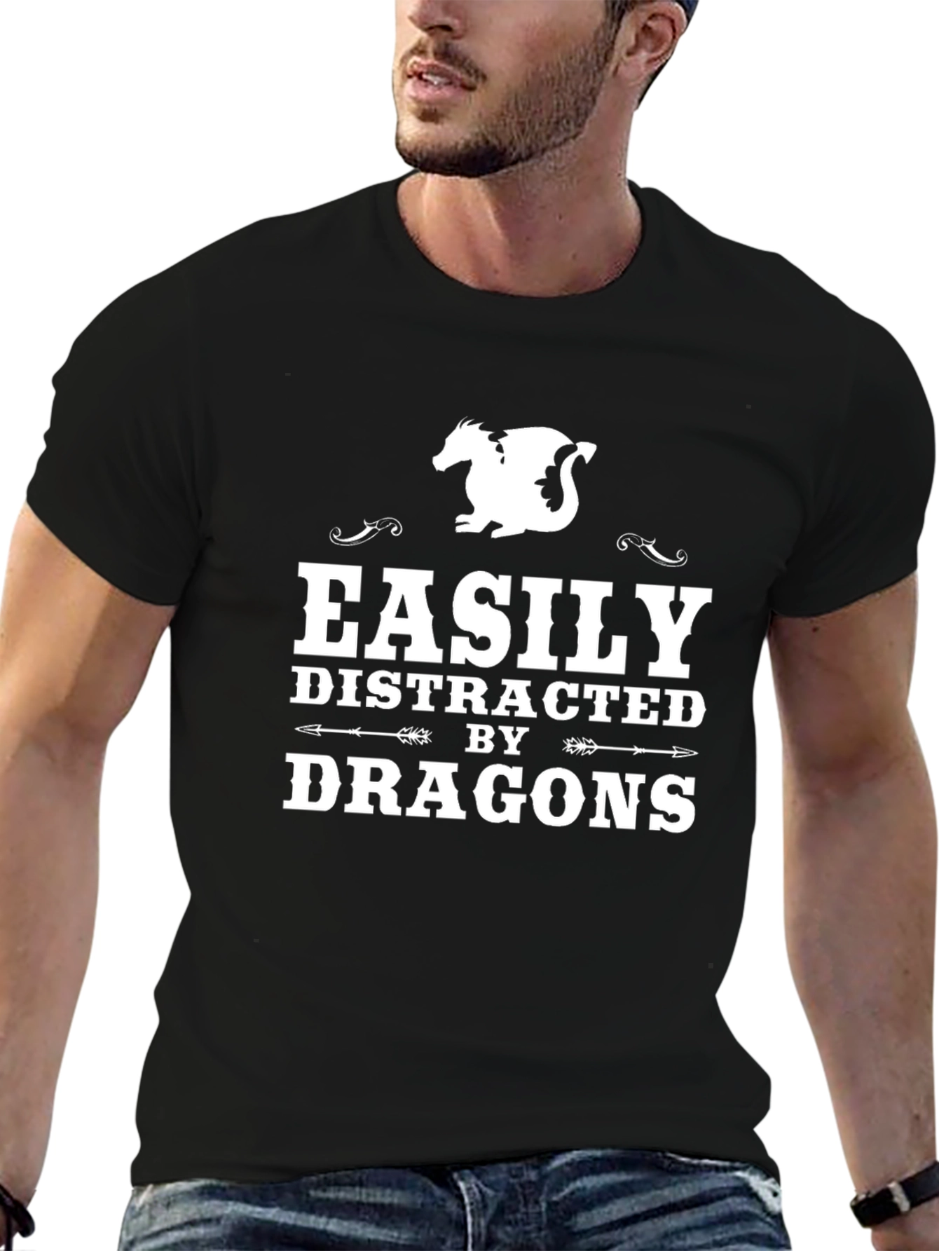Easily Distracted By Dragons T-Shirt