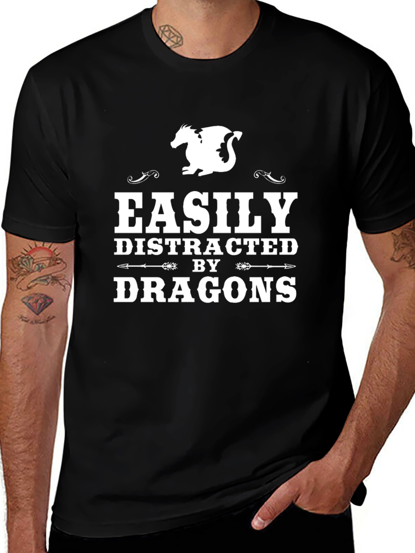 Easily Distracted By Dragons T-Shirt