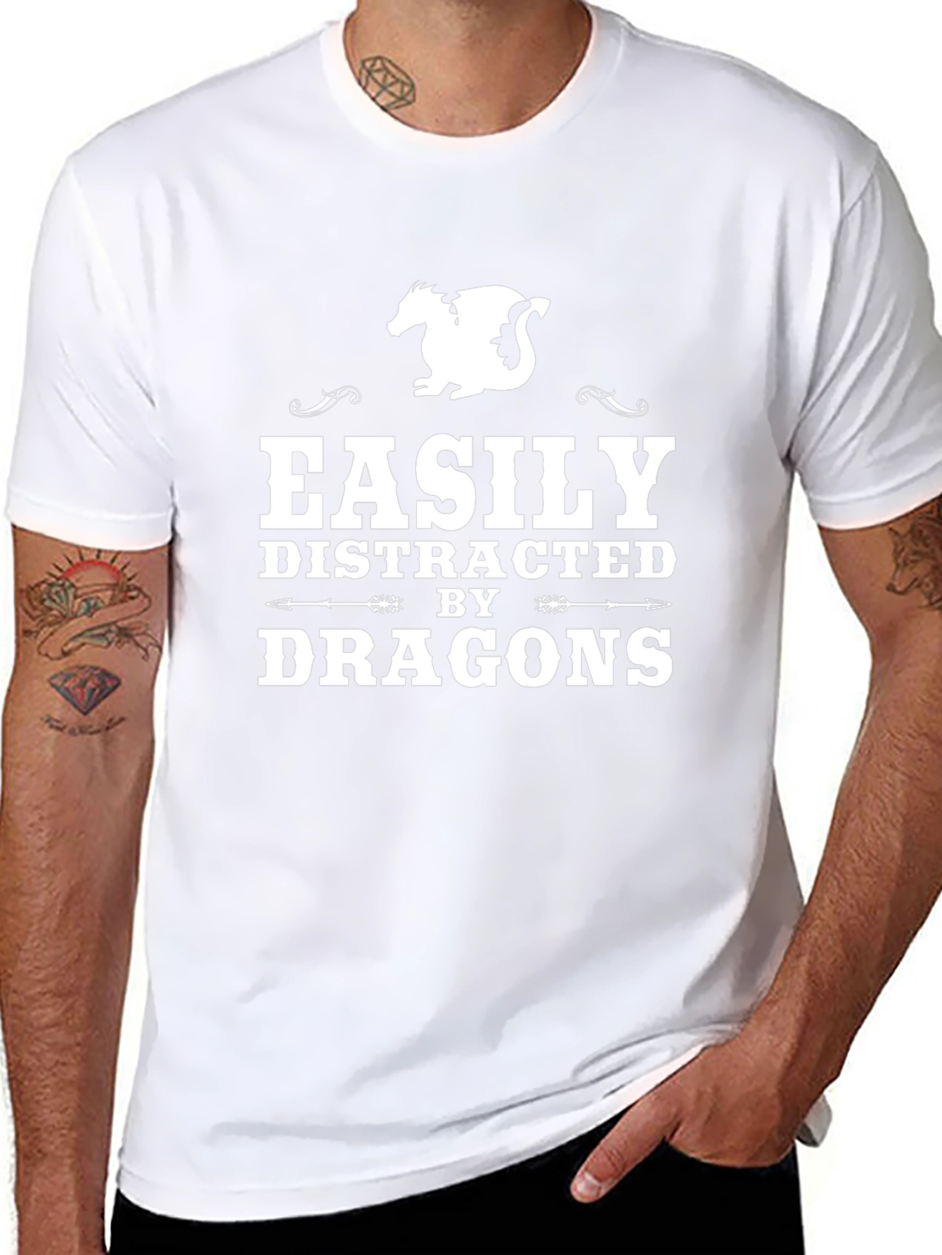 Easily Distracted By Dragons T-Shirt