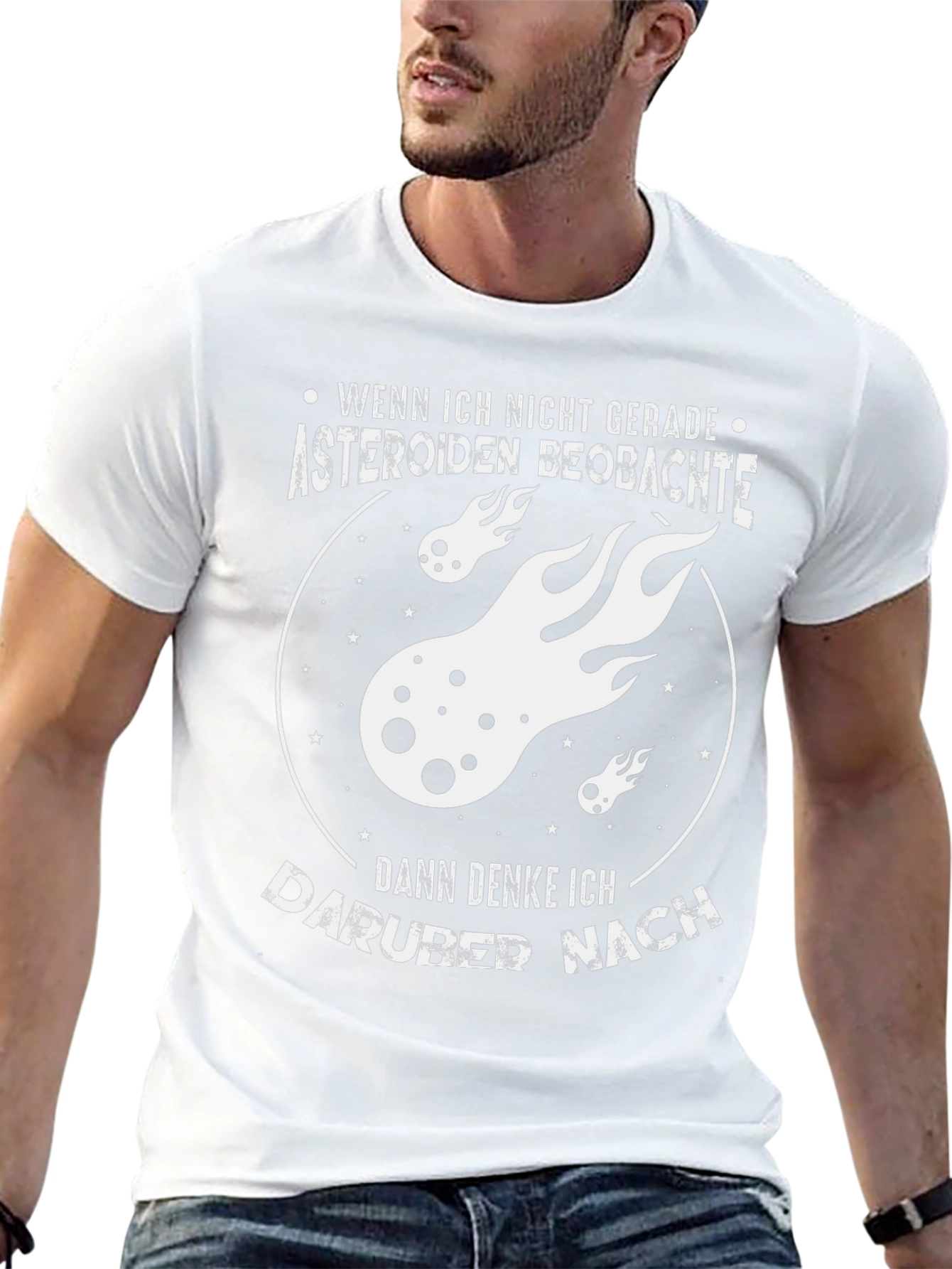 Asteroid Observer T-Shirt - Unique Design