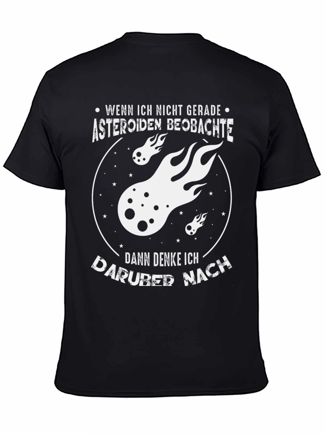 Asteroid Observer T-Shirt - Unique Design
