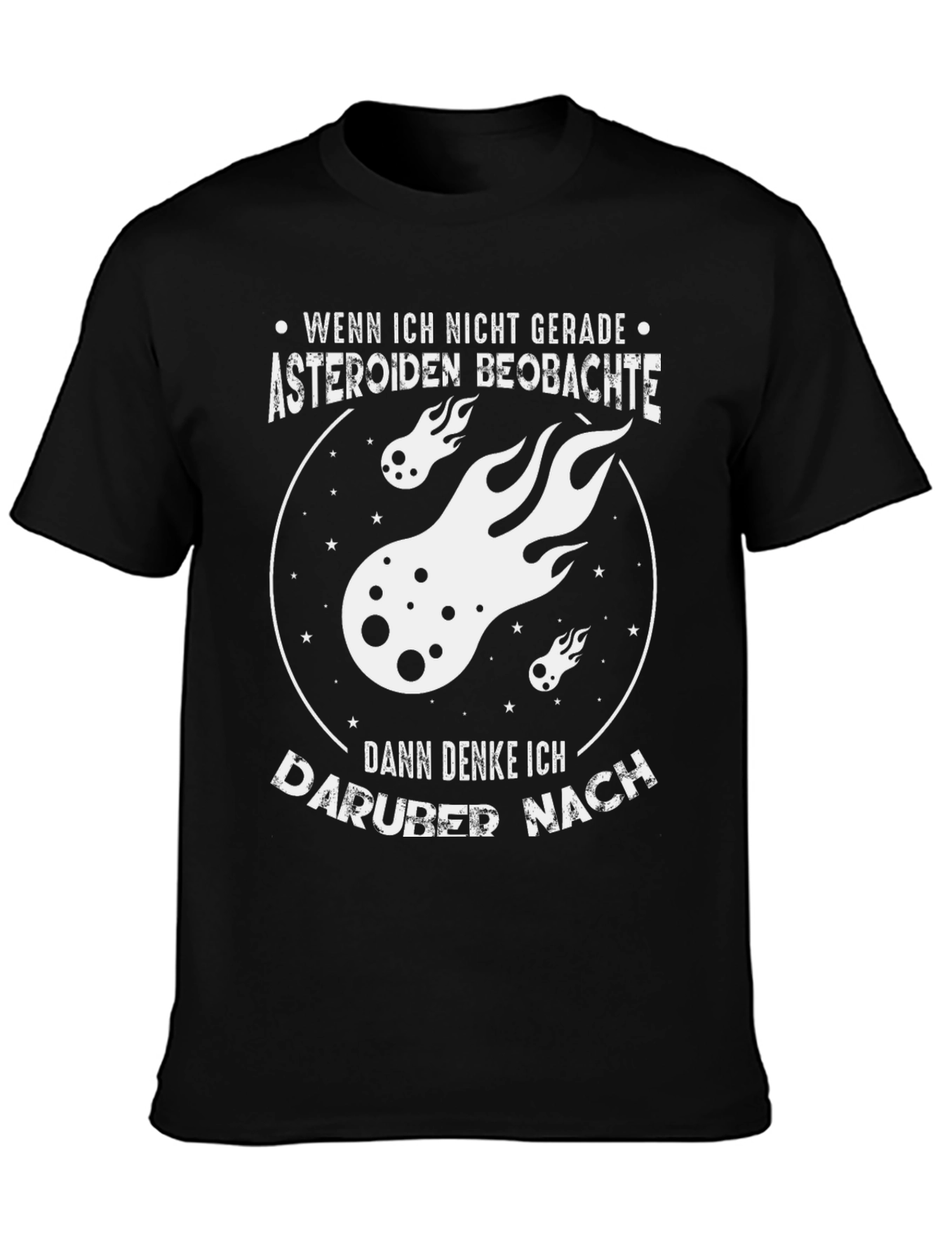 Asteroid Observer T-Shirt - Unique Design