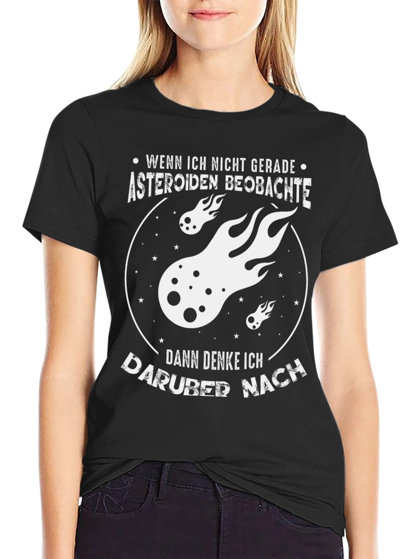 Asteroid Observer T-Shirt - Unique Design