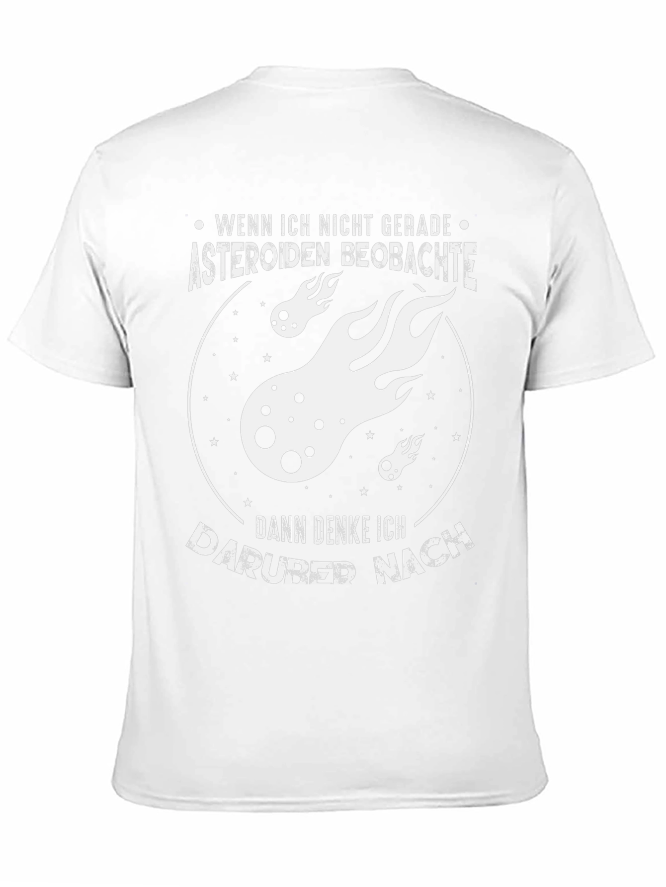 Asteroid Observer T-Shirt - Unique Design