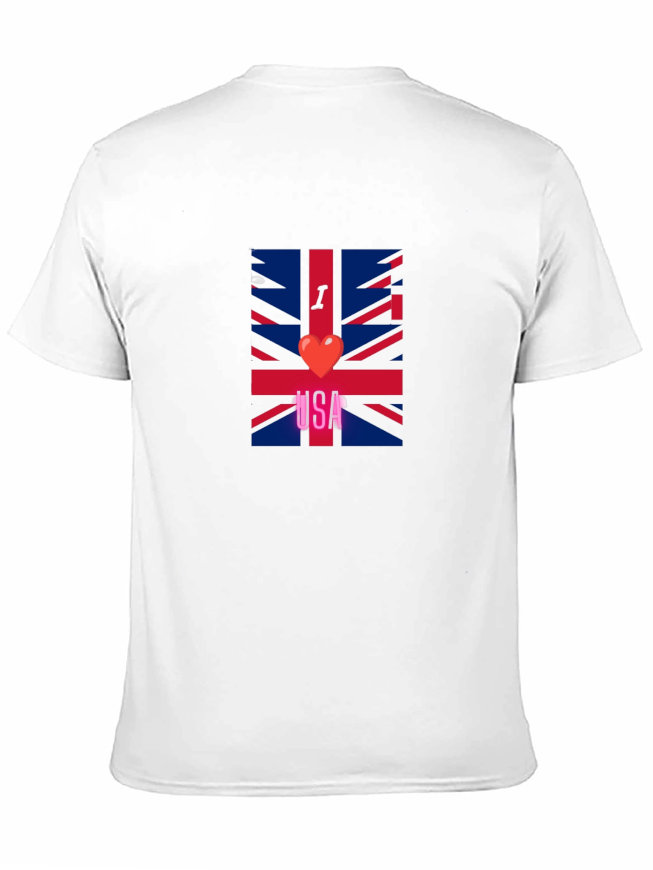 I Heart UK T-Shirt - Union Jack Graphic Tee