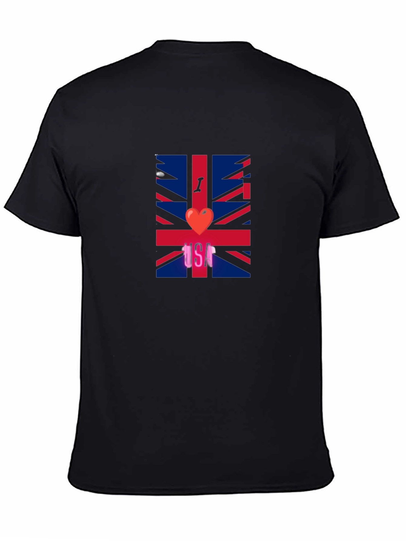 I Heart UK T-Shirt - Union Jack Graphic Tee