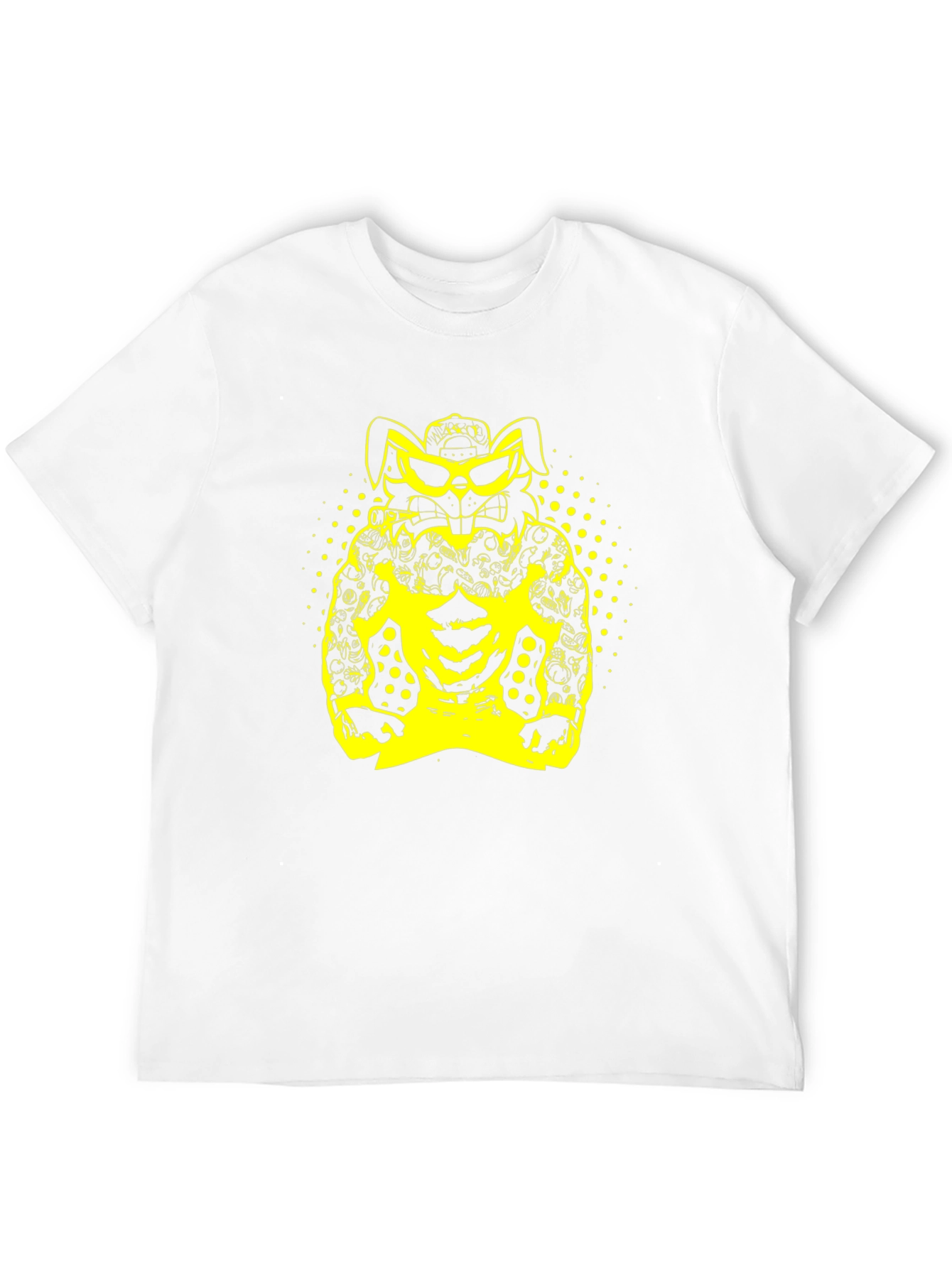 Rabbit Gangster Black T-Shirt