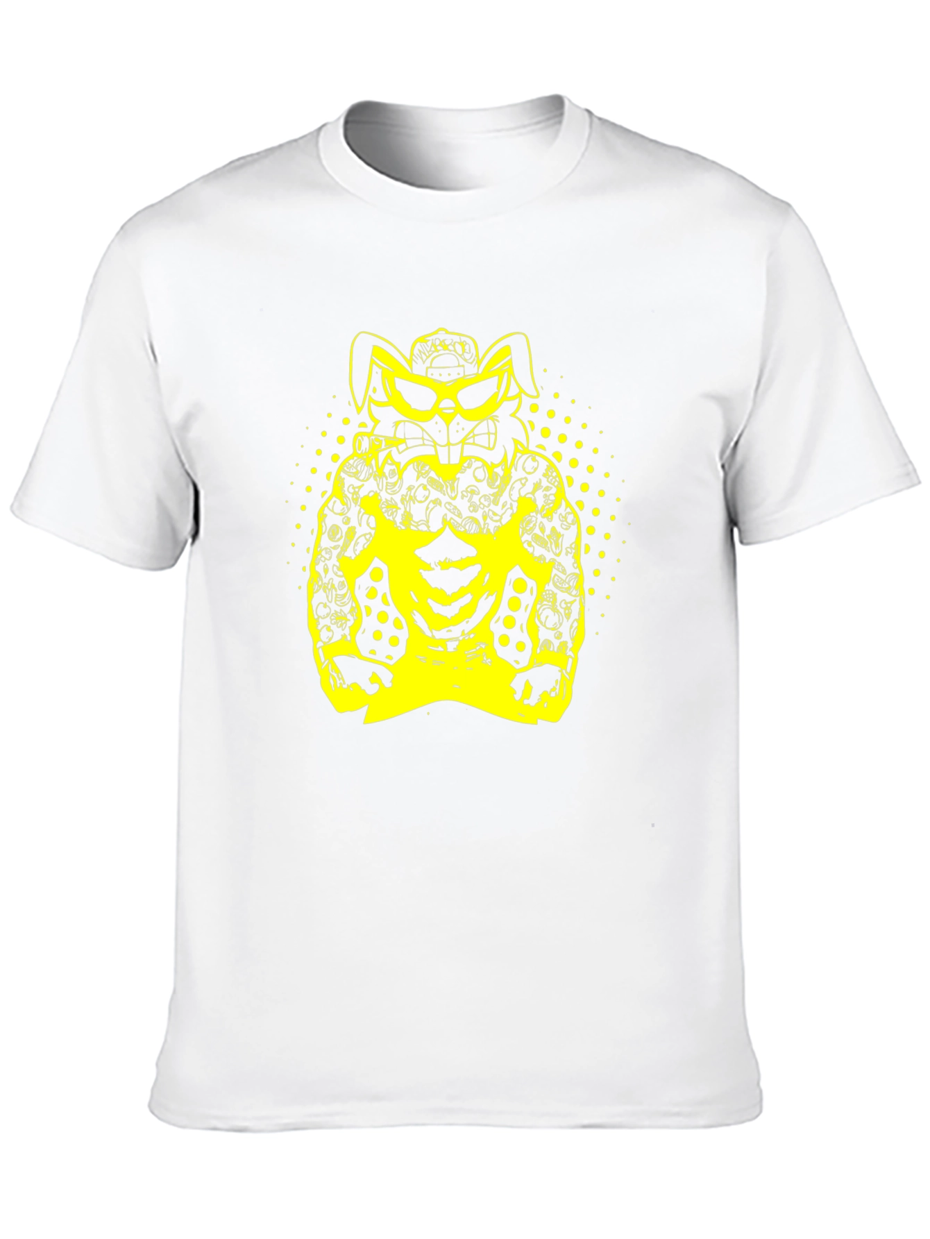 Rabbit Gangster Black T-Shirt