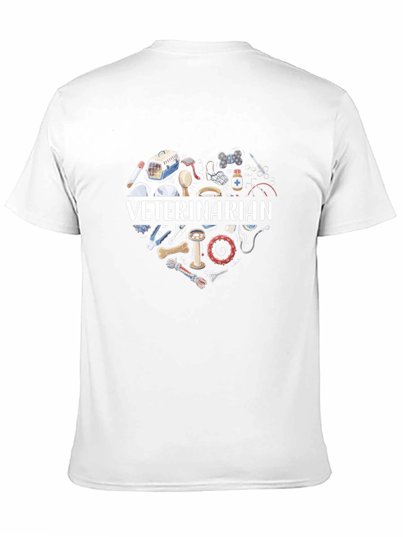 Veterinarian Heart Graphic T-Shirt