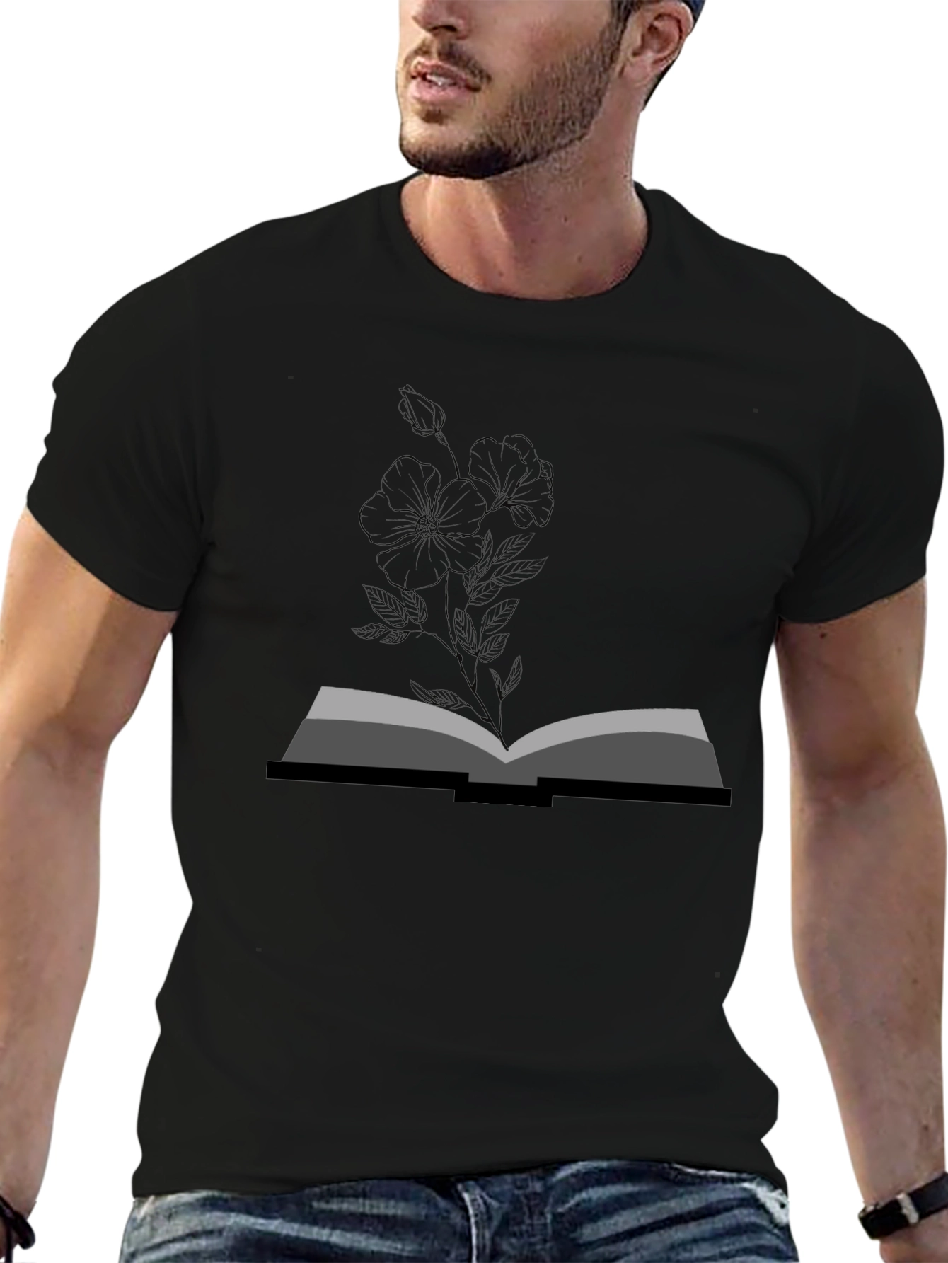 Botanical Book T-Shirt - Unisex Stylish Tee
