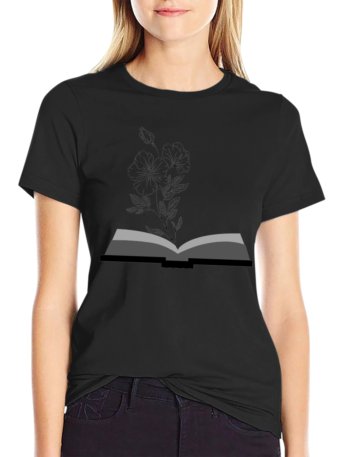 Botanical Book T-Shirt - Unisex Stylish Tee