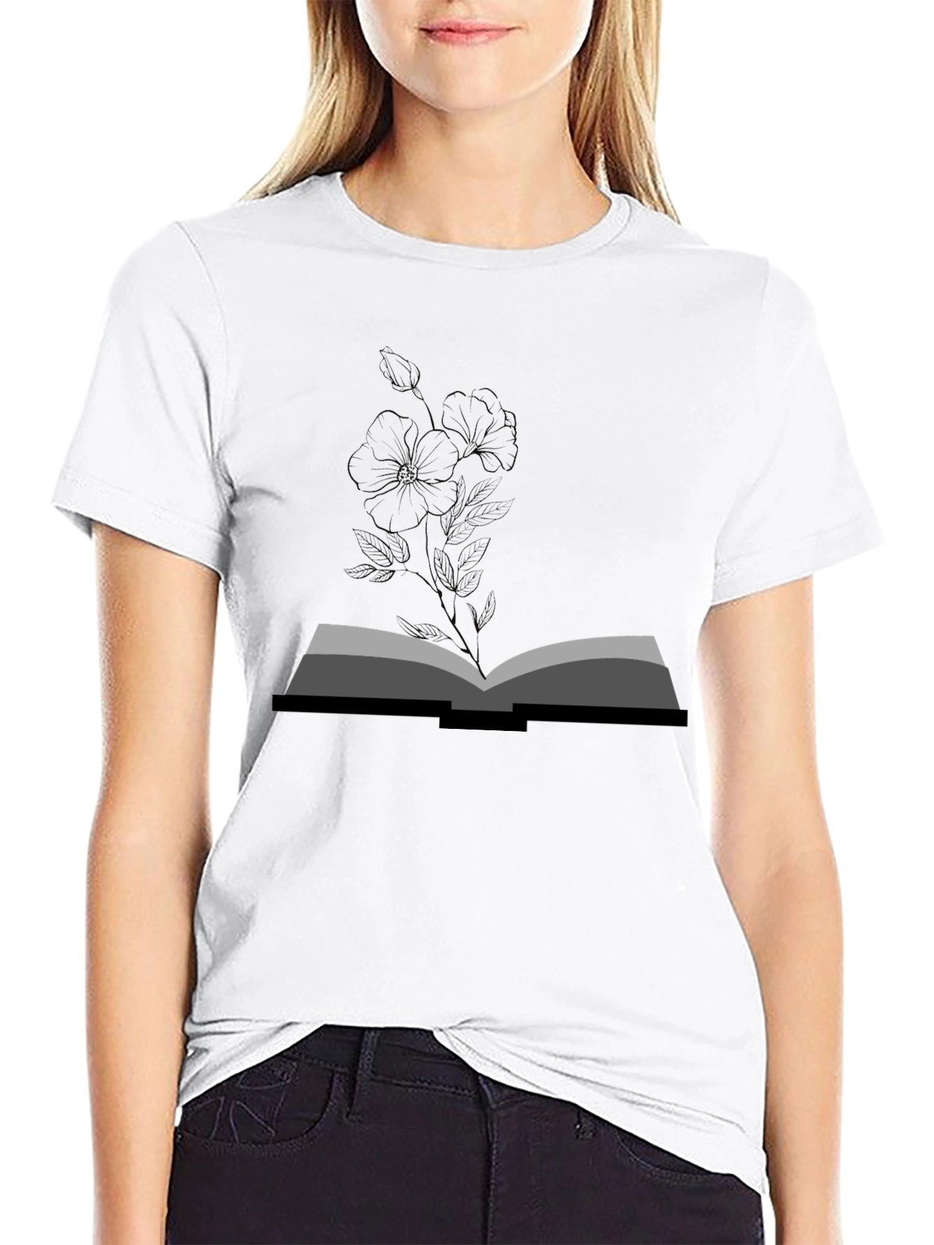 Botanical Book T-Shirt - Unisex Stylish Tee