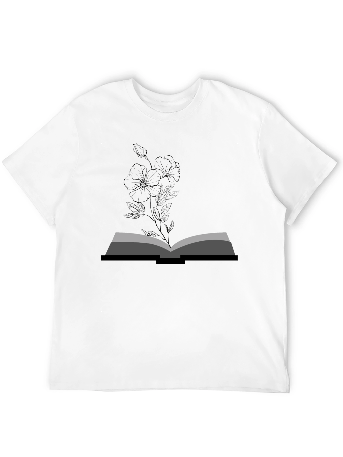 Botanical Book T-Shirt - Unisex Stylish Tee