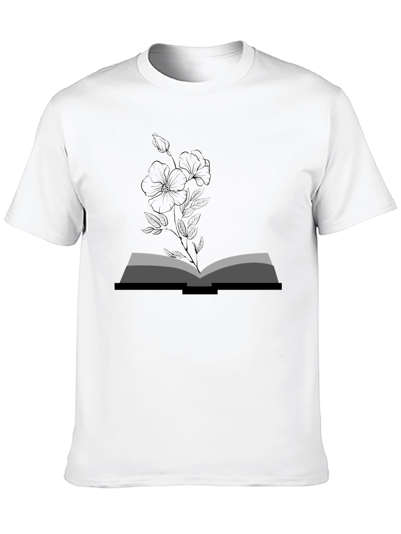Botanical Book T-Shirt - Unisex Stylish Tee