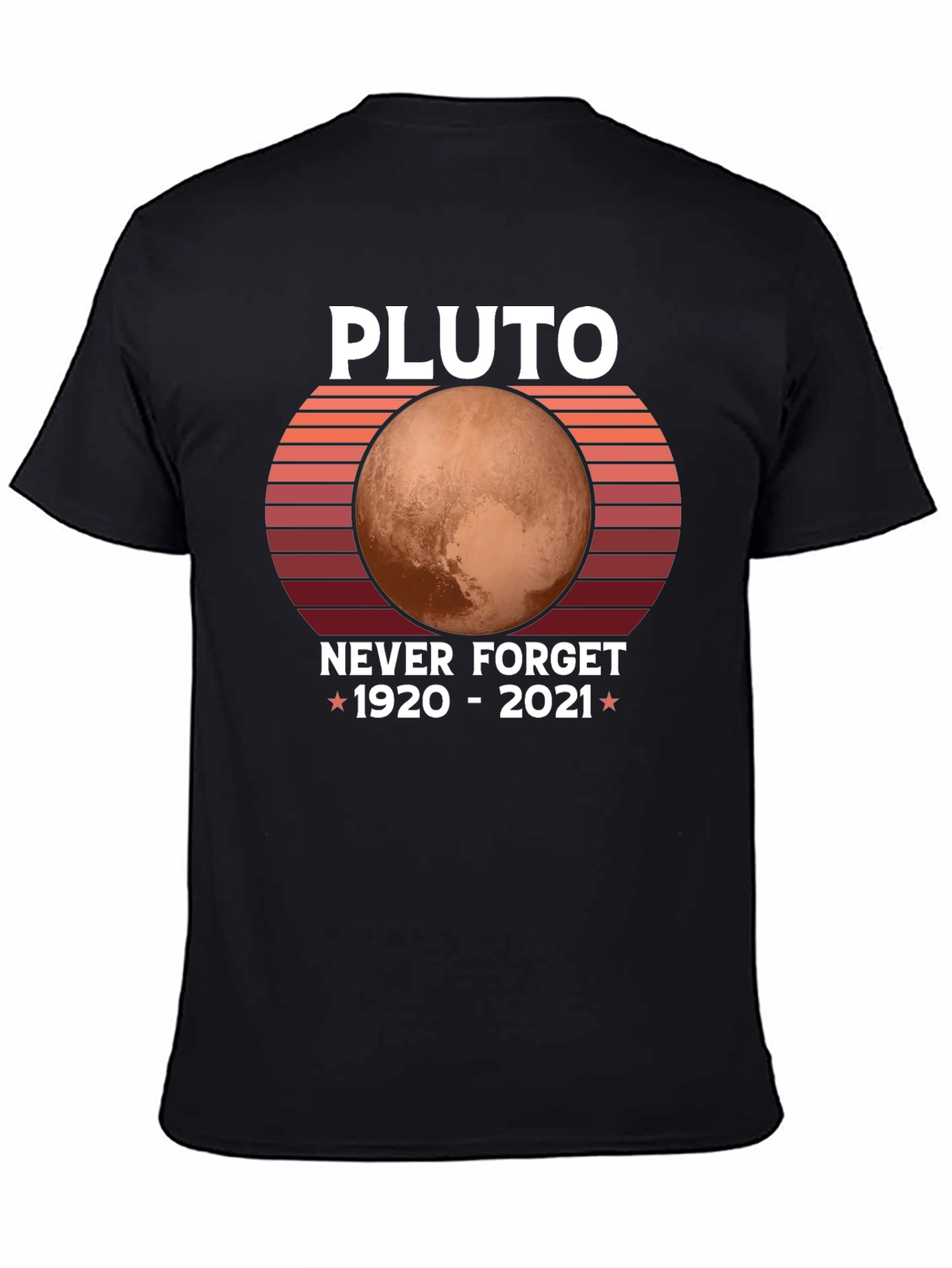 Pluto Never Forget Graphic T-Shirt