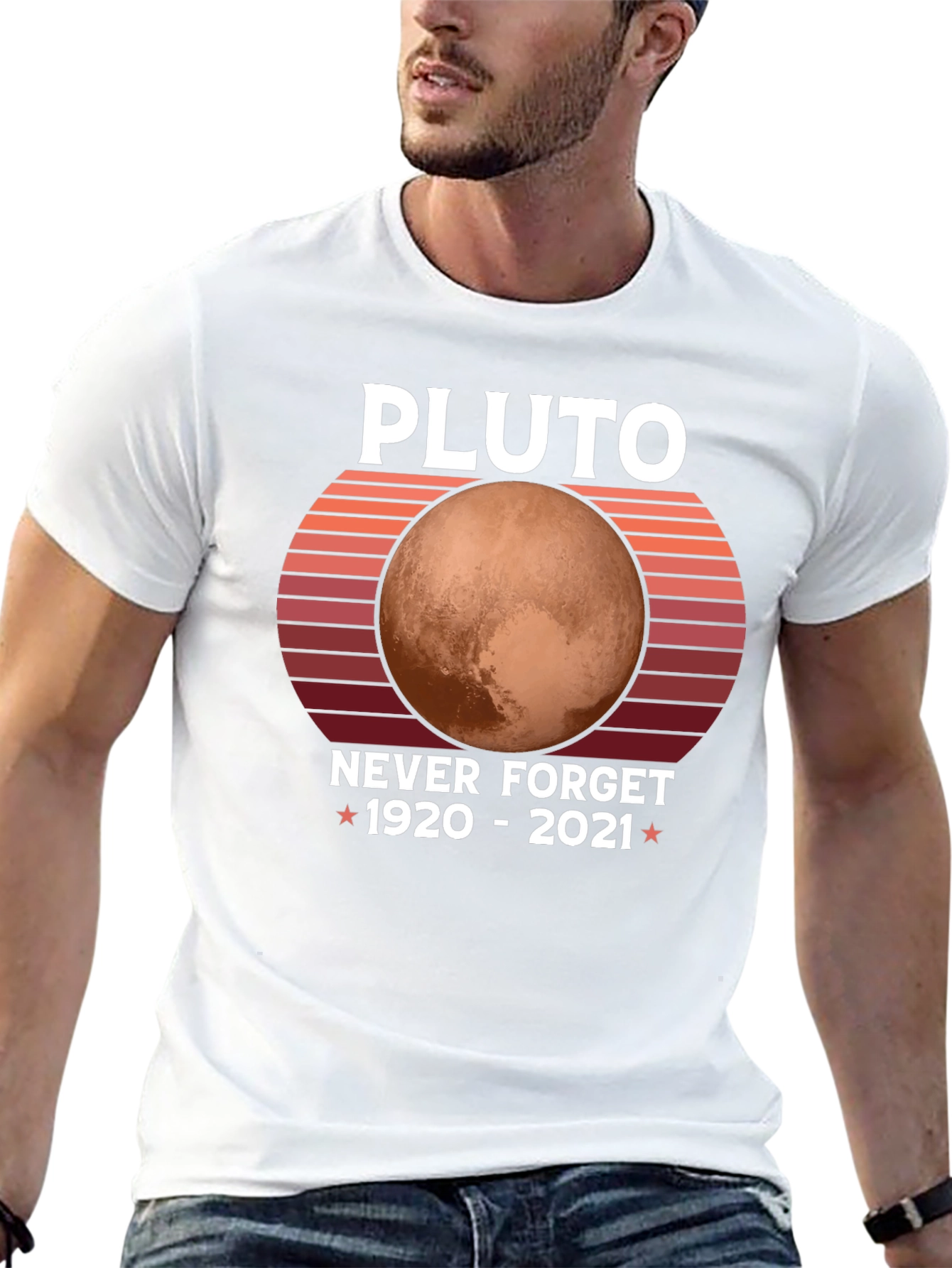 Pluto Never Forget Graphic T-Shirt