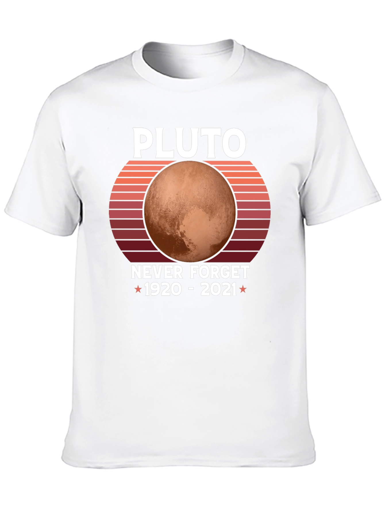 Pluto Never Forget Graphic T-Shirt