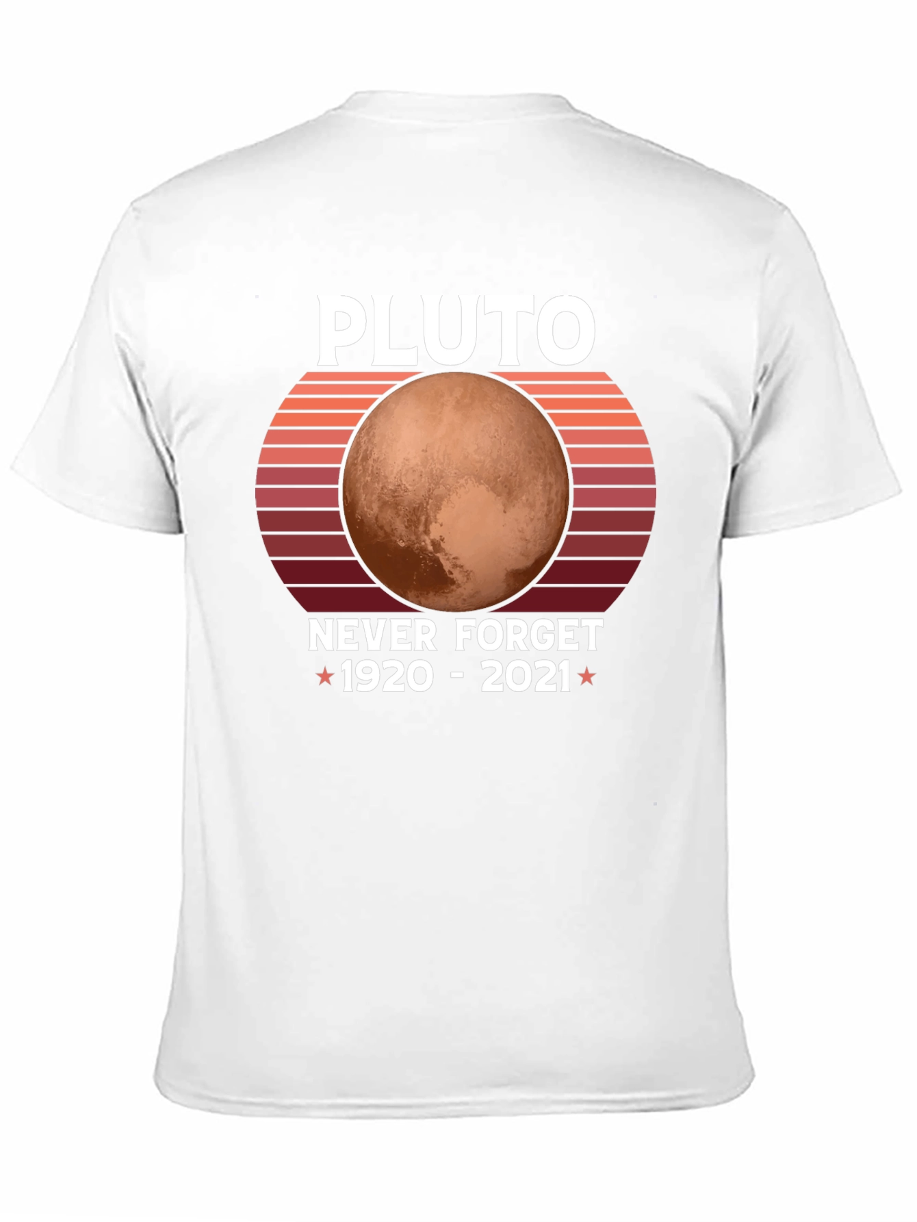 Pluto Never Forget Graphic T-Shirt