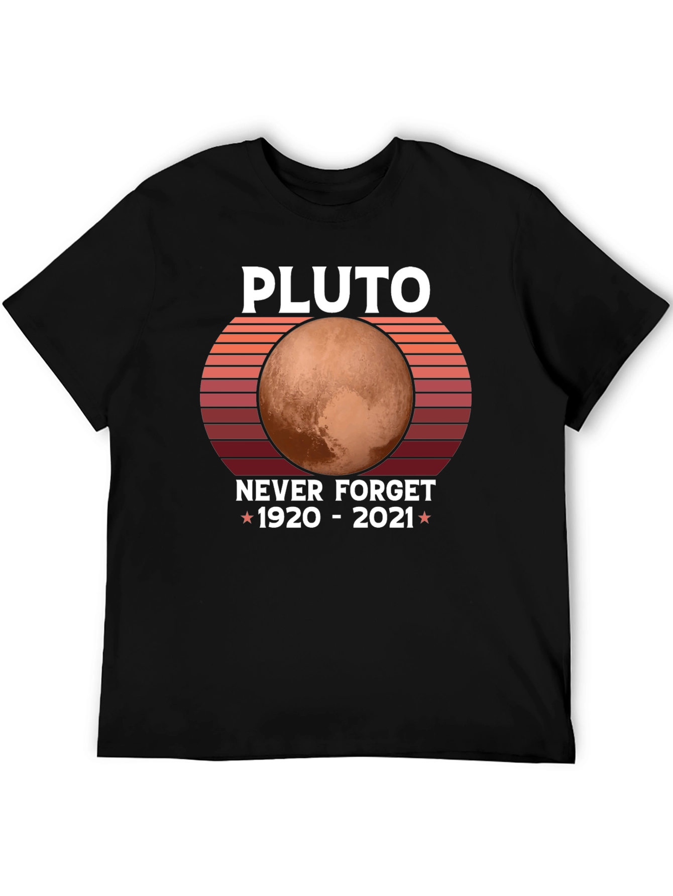 Pluto Never Forget Graphic T-Shirt
