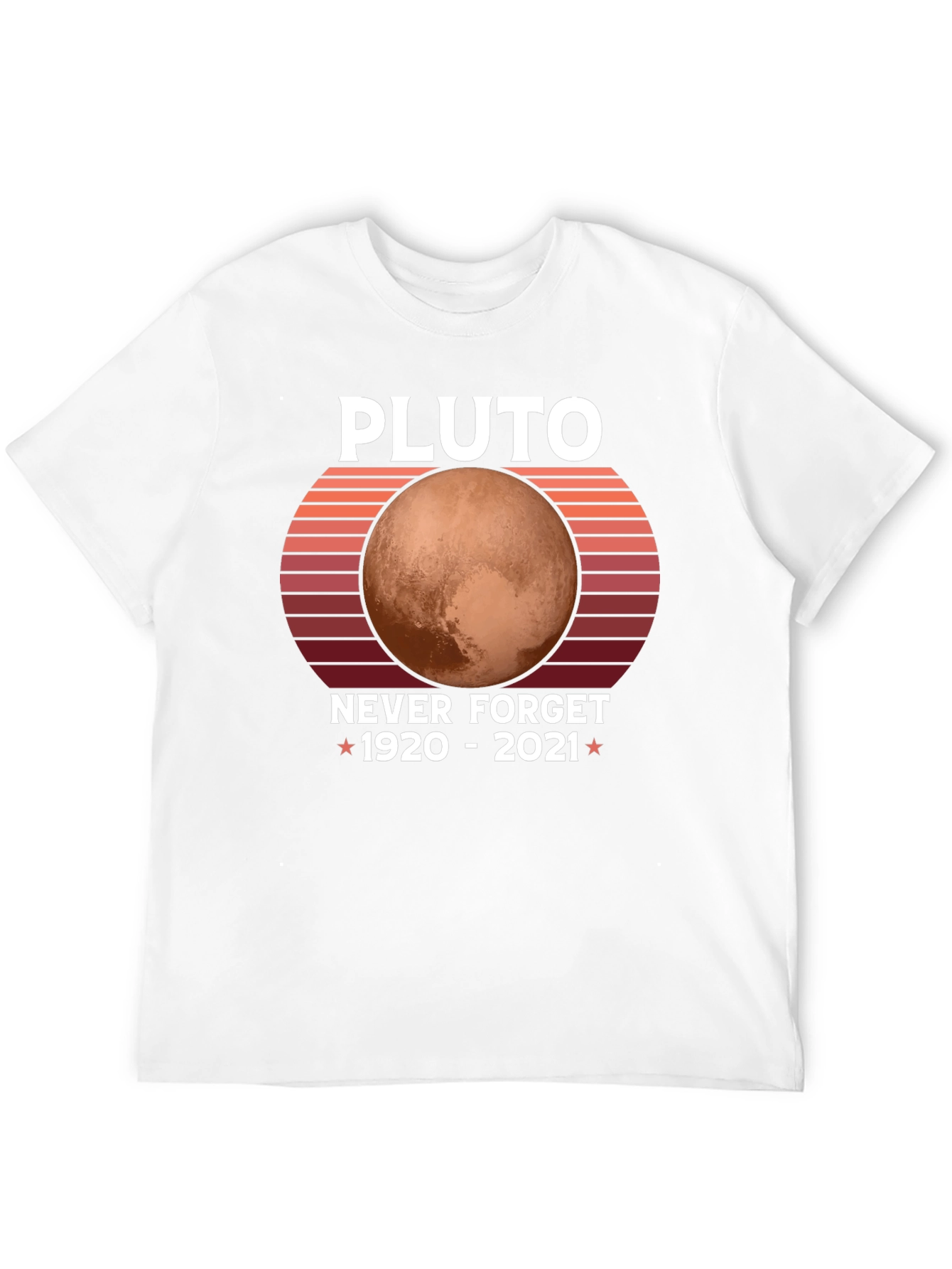 Pluto Never Forget Graphic T-Shirt