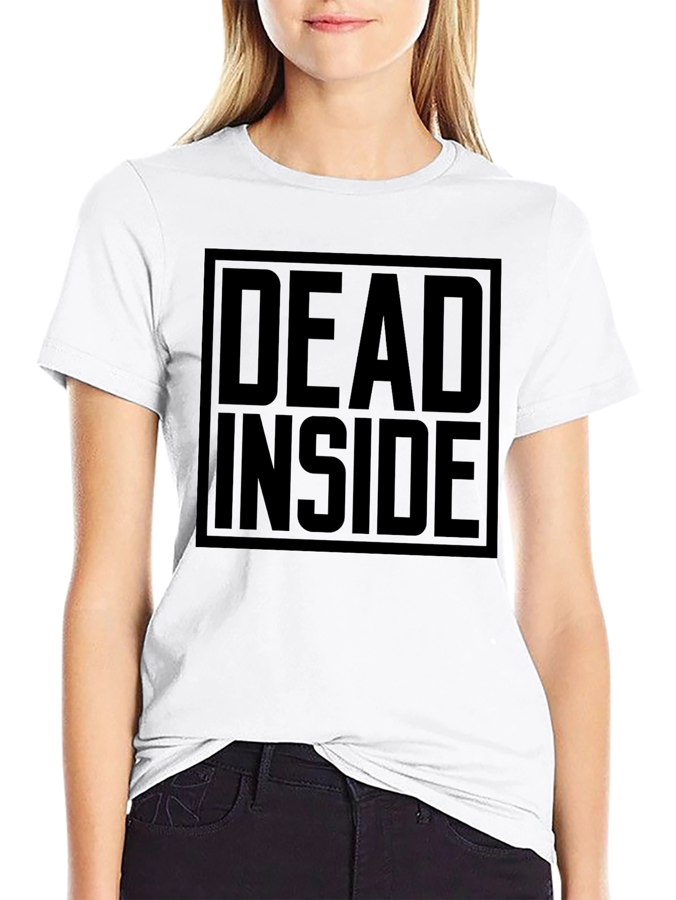 Dead Inside Graphic T-Shirt - Black Unisex