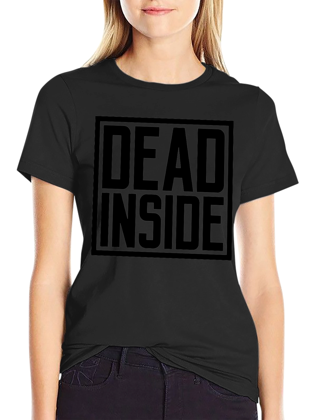Dead Inside Graphic T-Shirt - Black Unisex