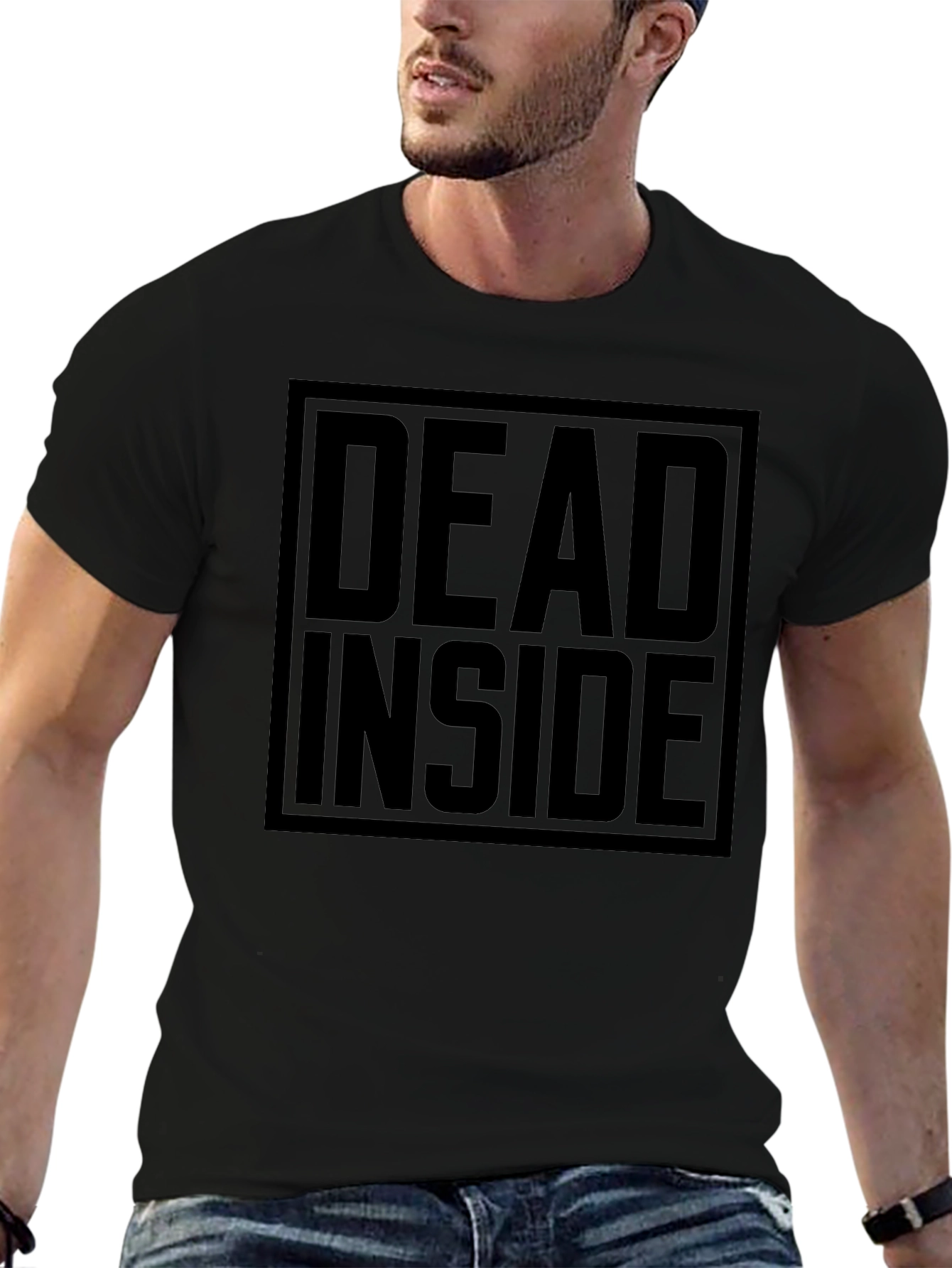 Dead Inside Graphic T-Shirt - Black Unisex