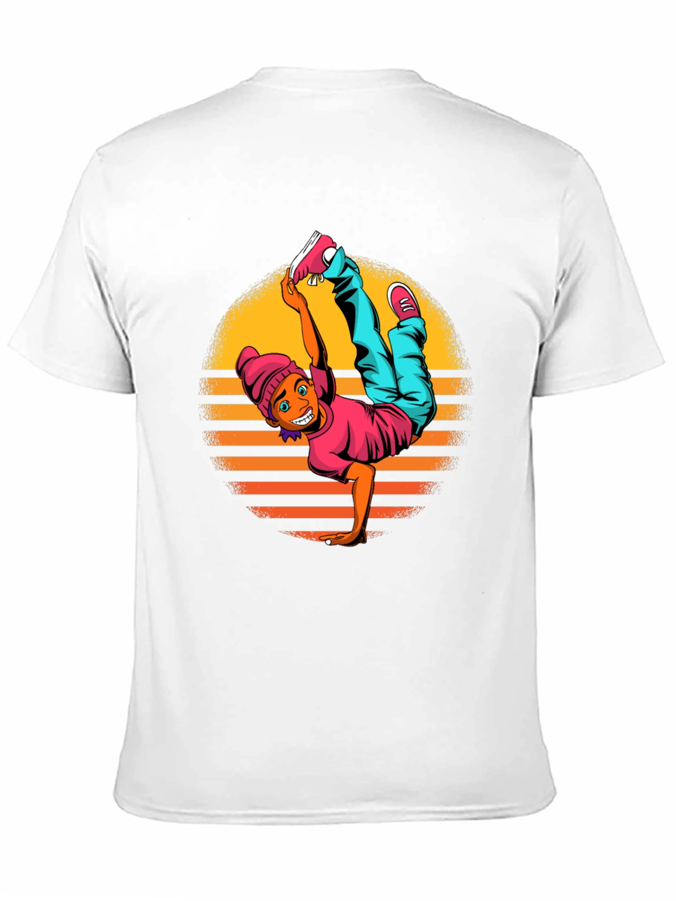 Breakdance Graphic Black T-Shirt