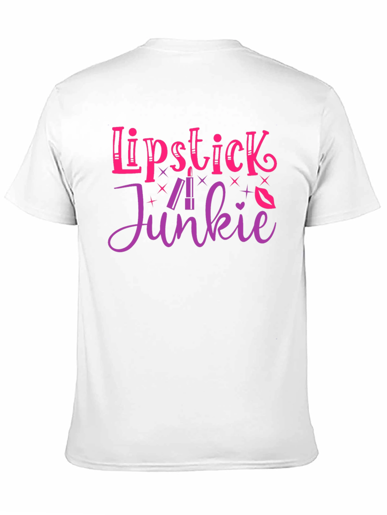 Lipstick Junkie Graphic T-Shirt