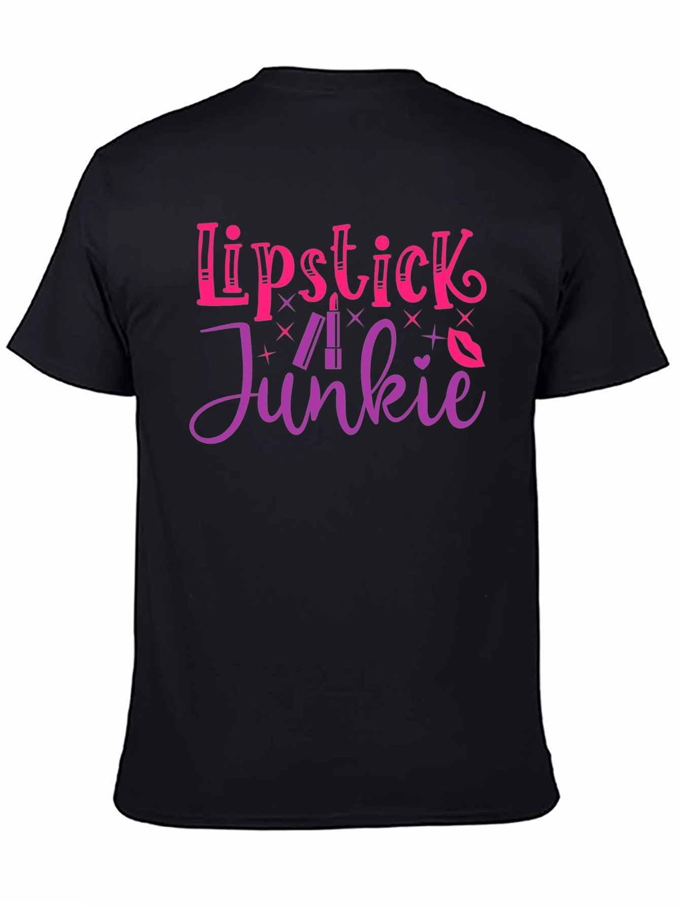 Lipstick Junkie Graphic T-Shirt